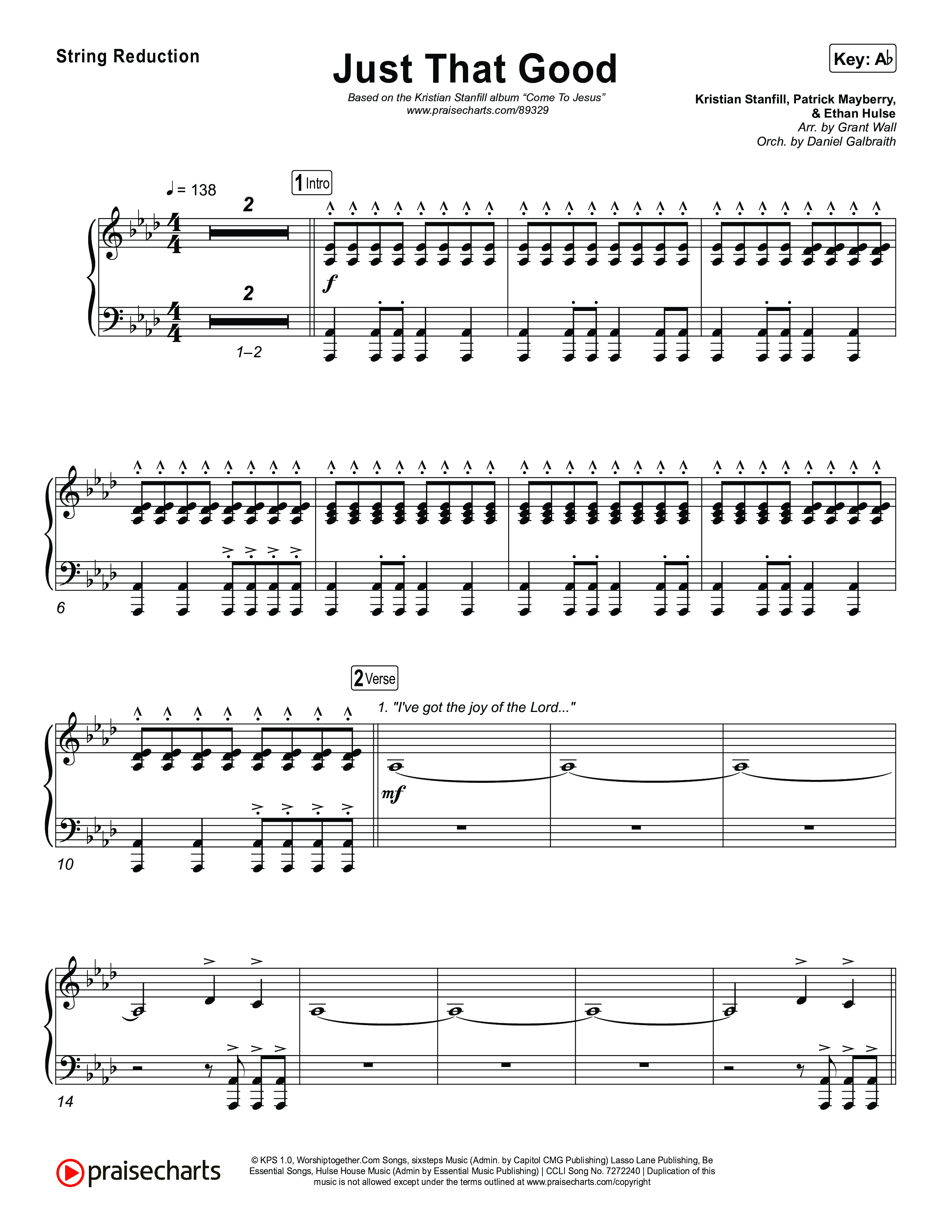 Just That Good String Reduction (Kristian Stanfill)