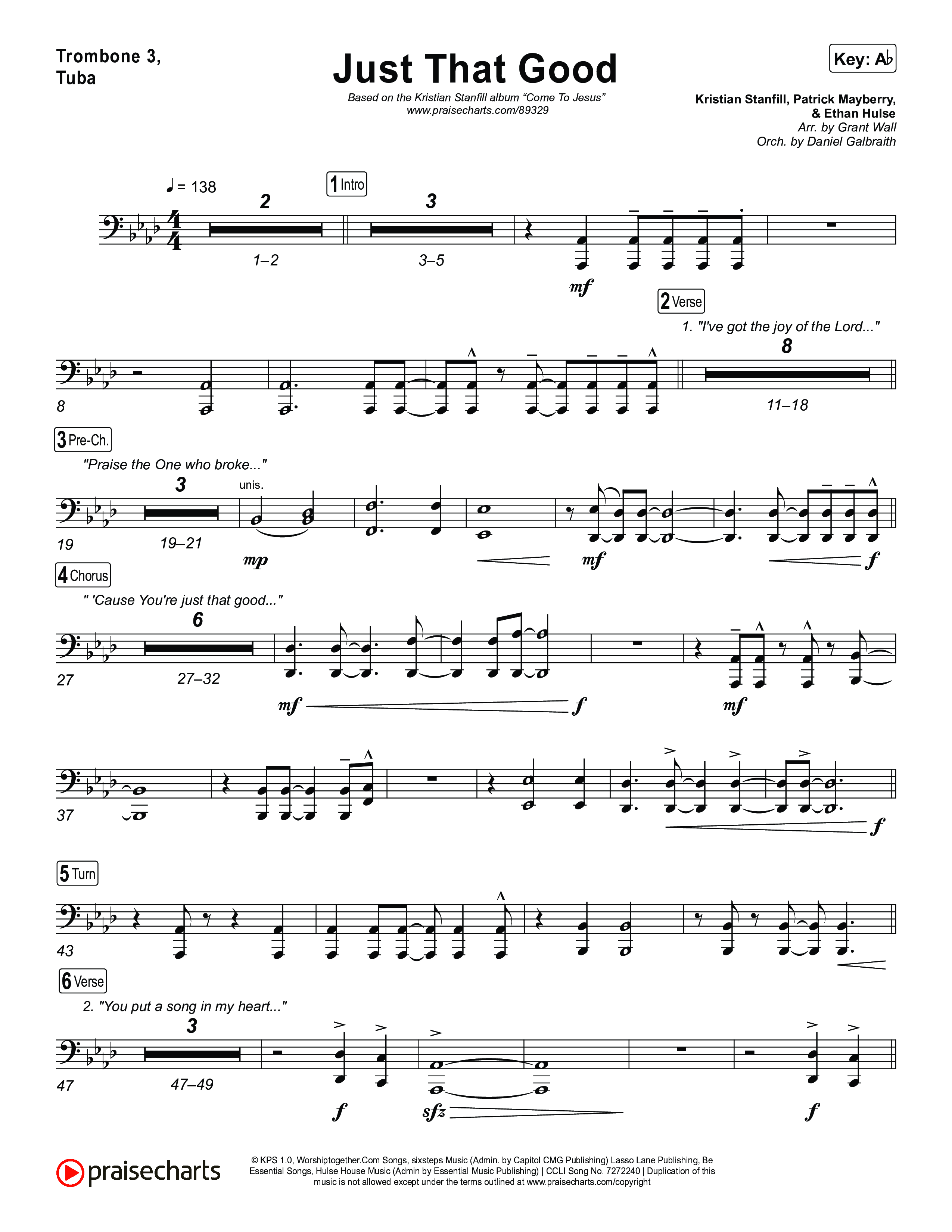 Just That Good Trombone 3/Tuba (Kristian Stanfill)