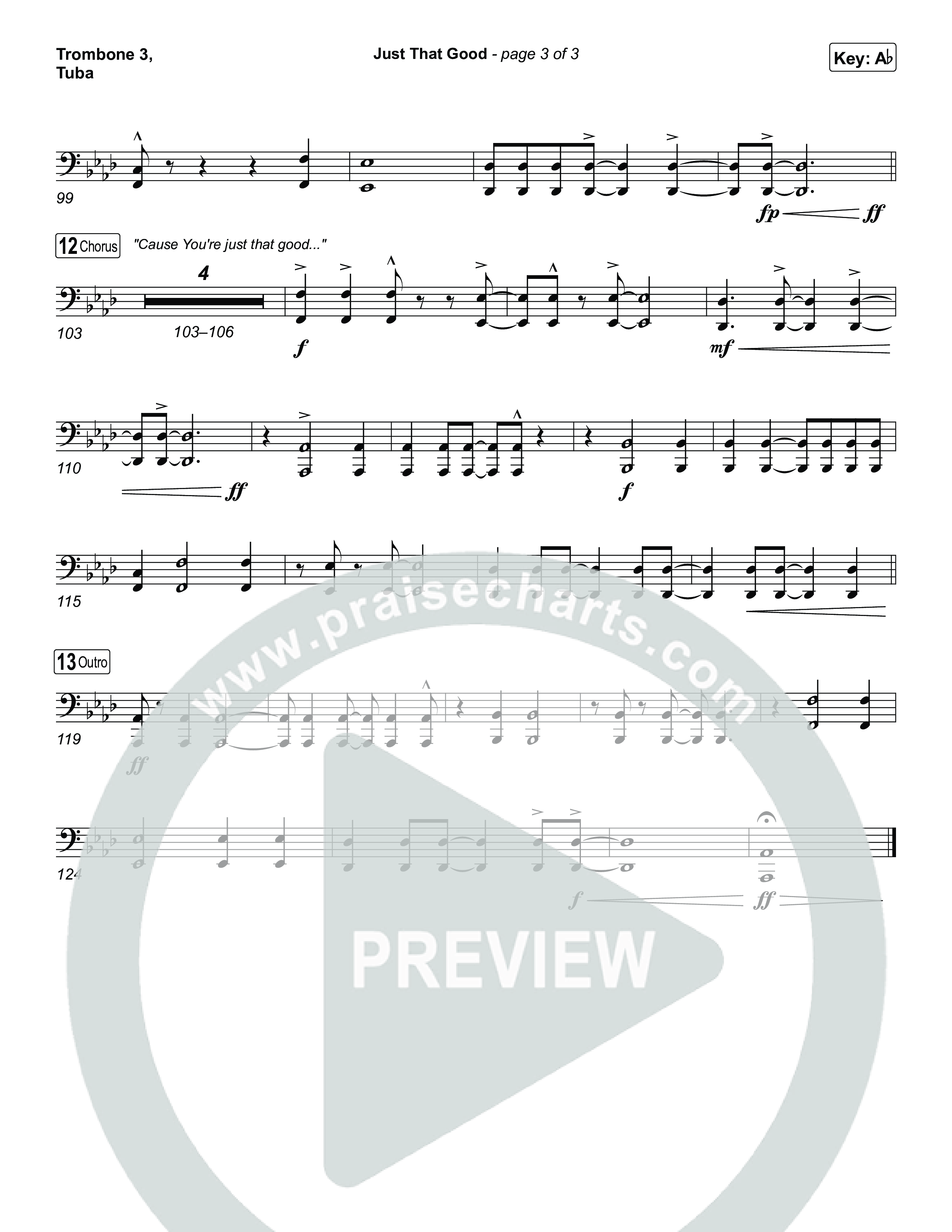 Just That Good Trombone 3/Tuba (Kristian Stanfill)