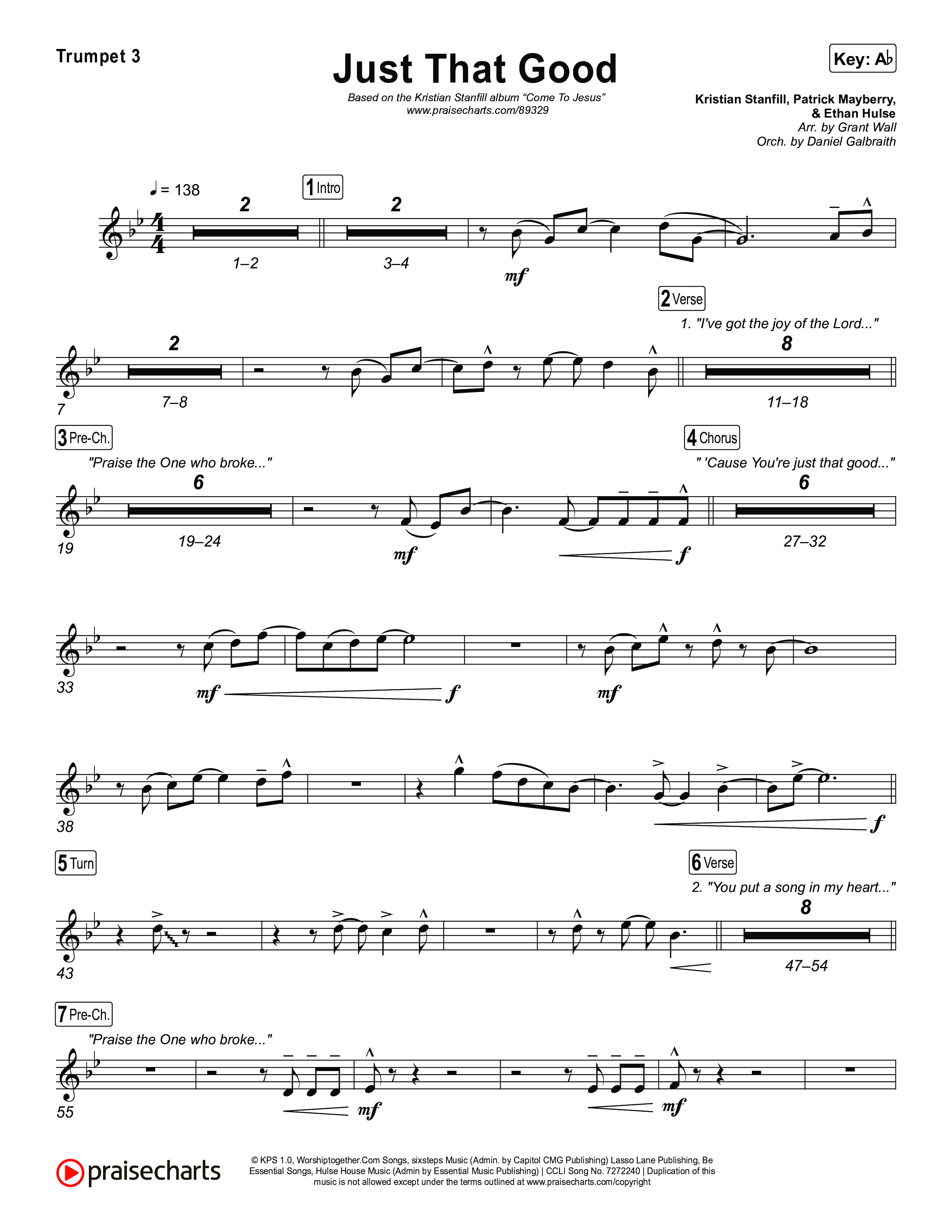 Just That Good Trumpet 3 (Kristian Stanfill)