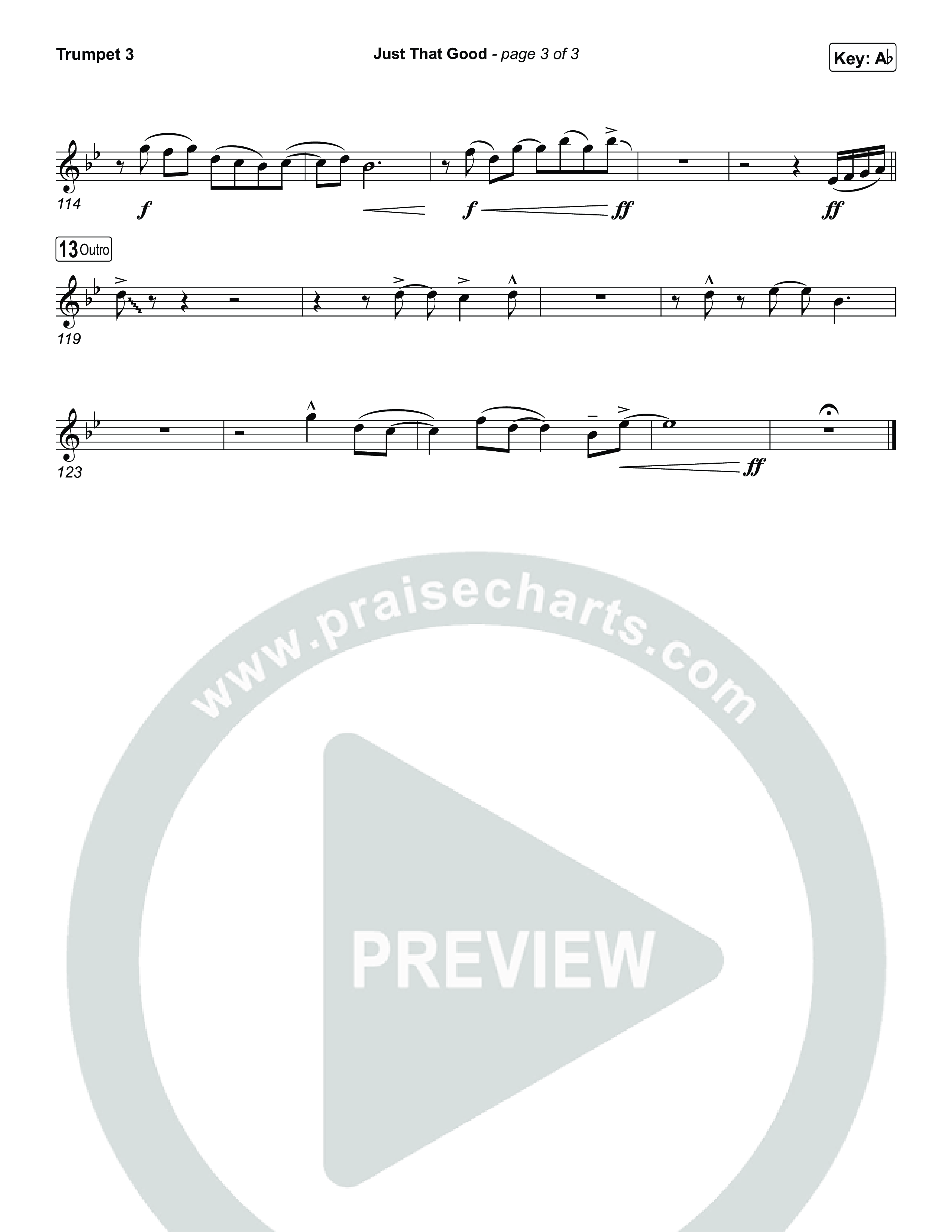 Just That Good Trumpet 3 (Kristian Stanfill)