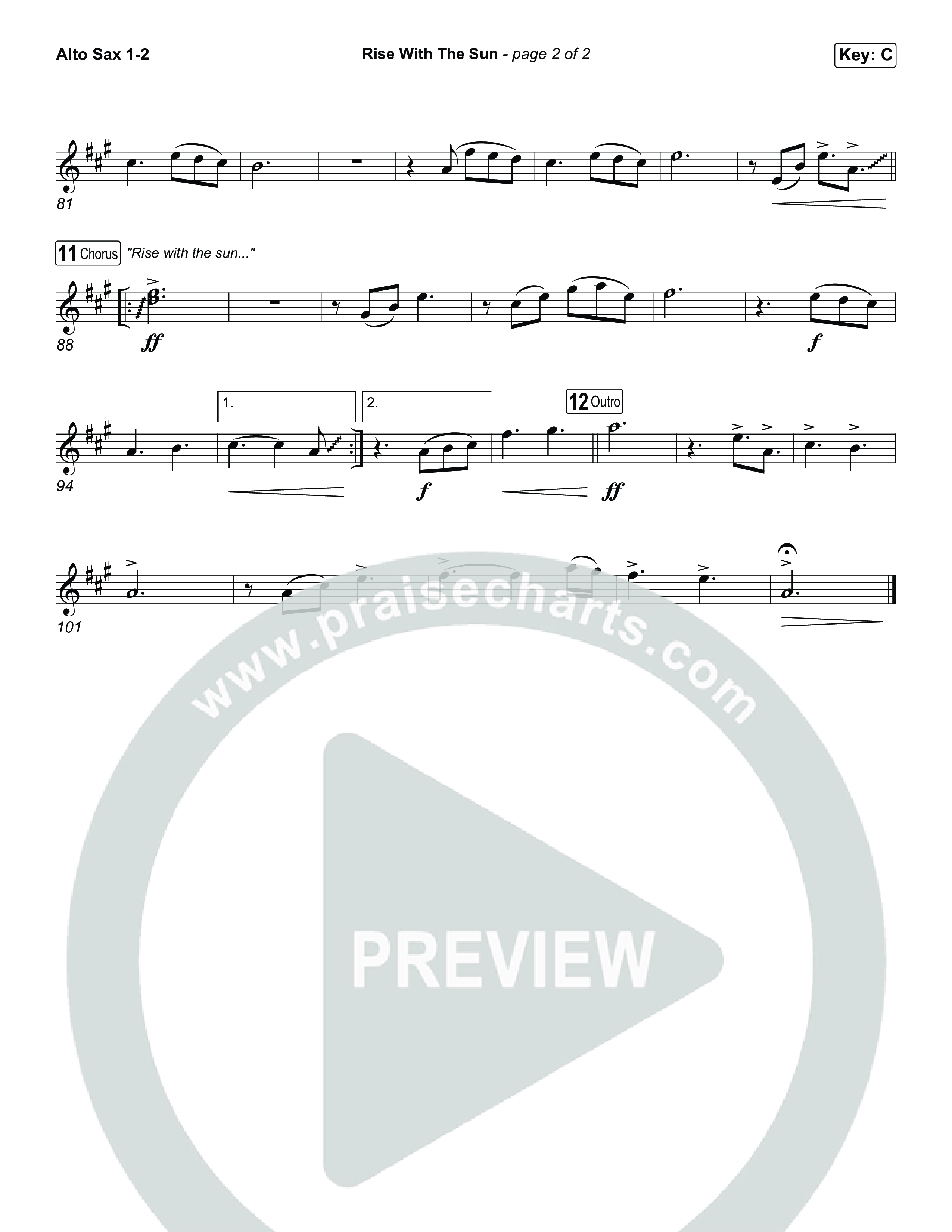 Rise With The Sun Sax Pack (CityAlight)