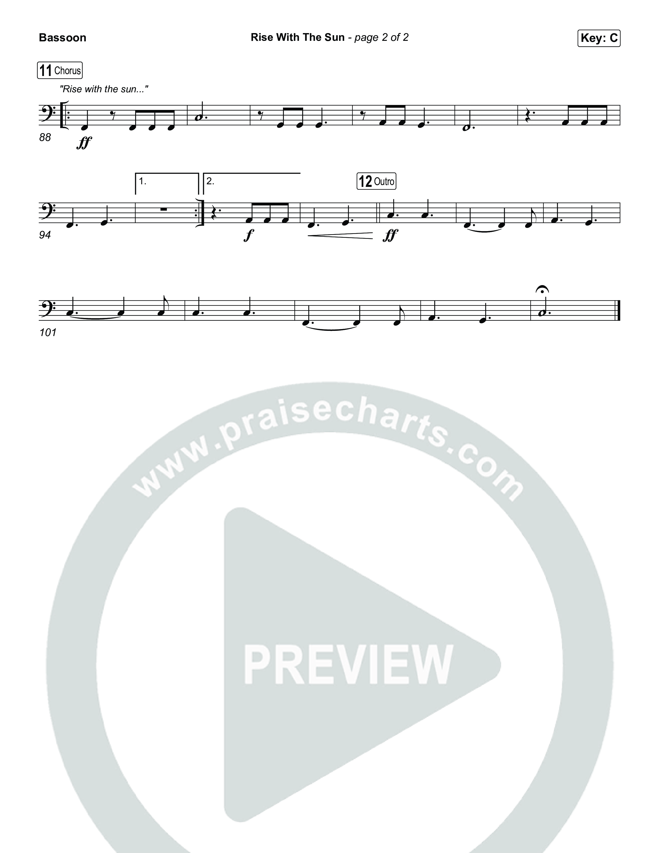 Rise With The Sun Bassoon (CityAlight)