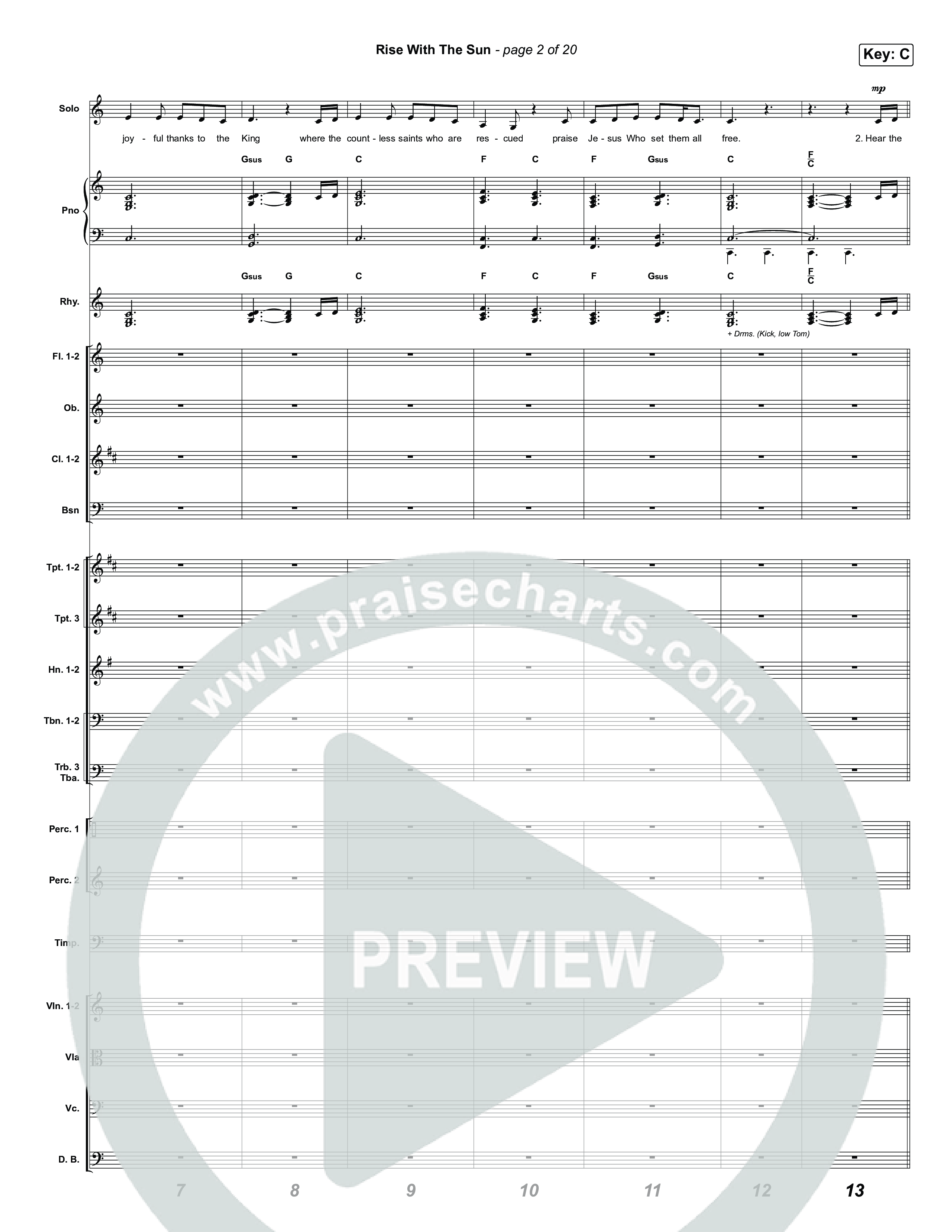 Rise With The Sun Orchestration (CityAlight)