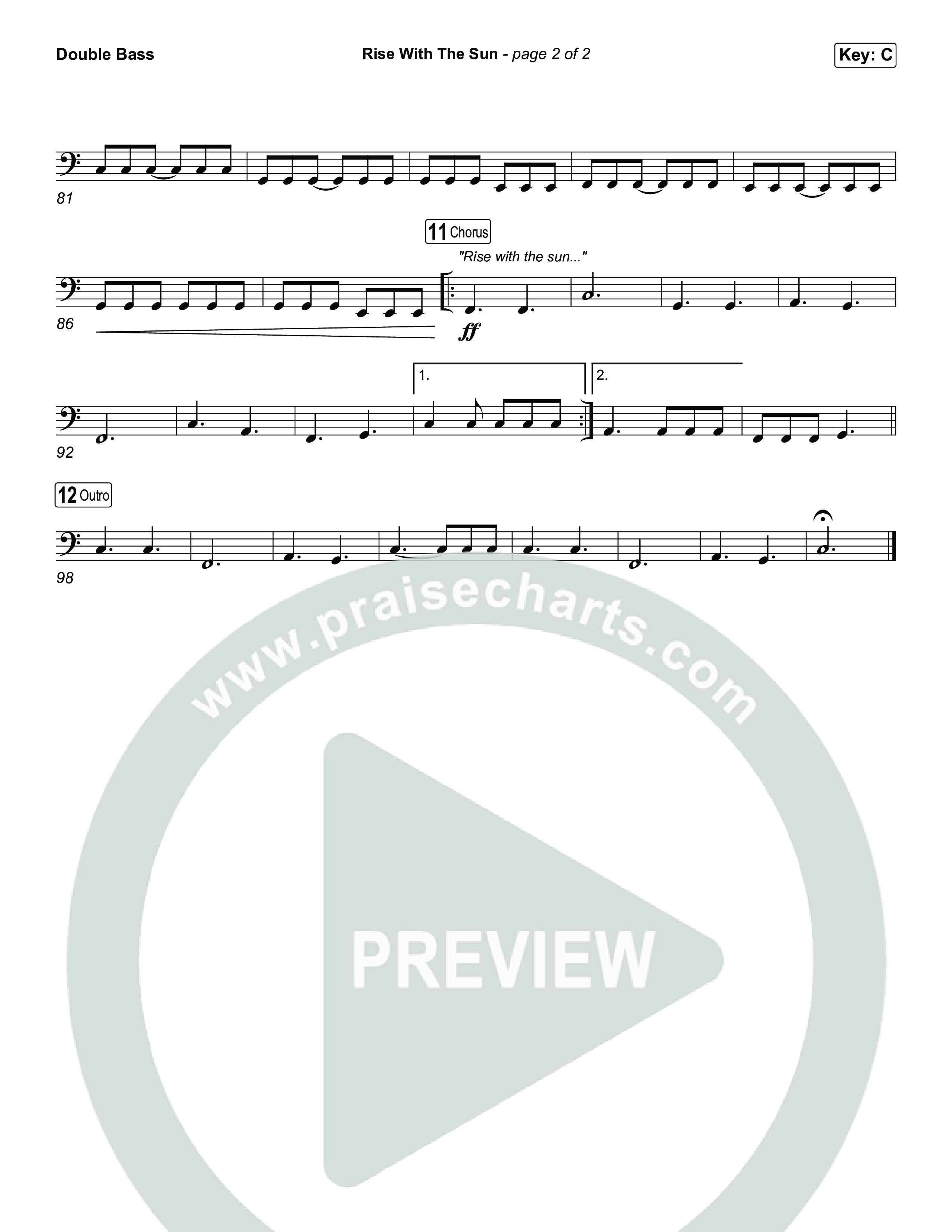 Rise With The Sun String Bass (CityAlight)