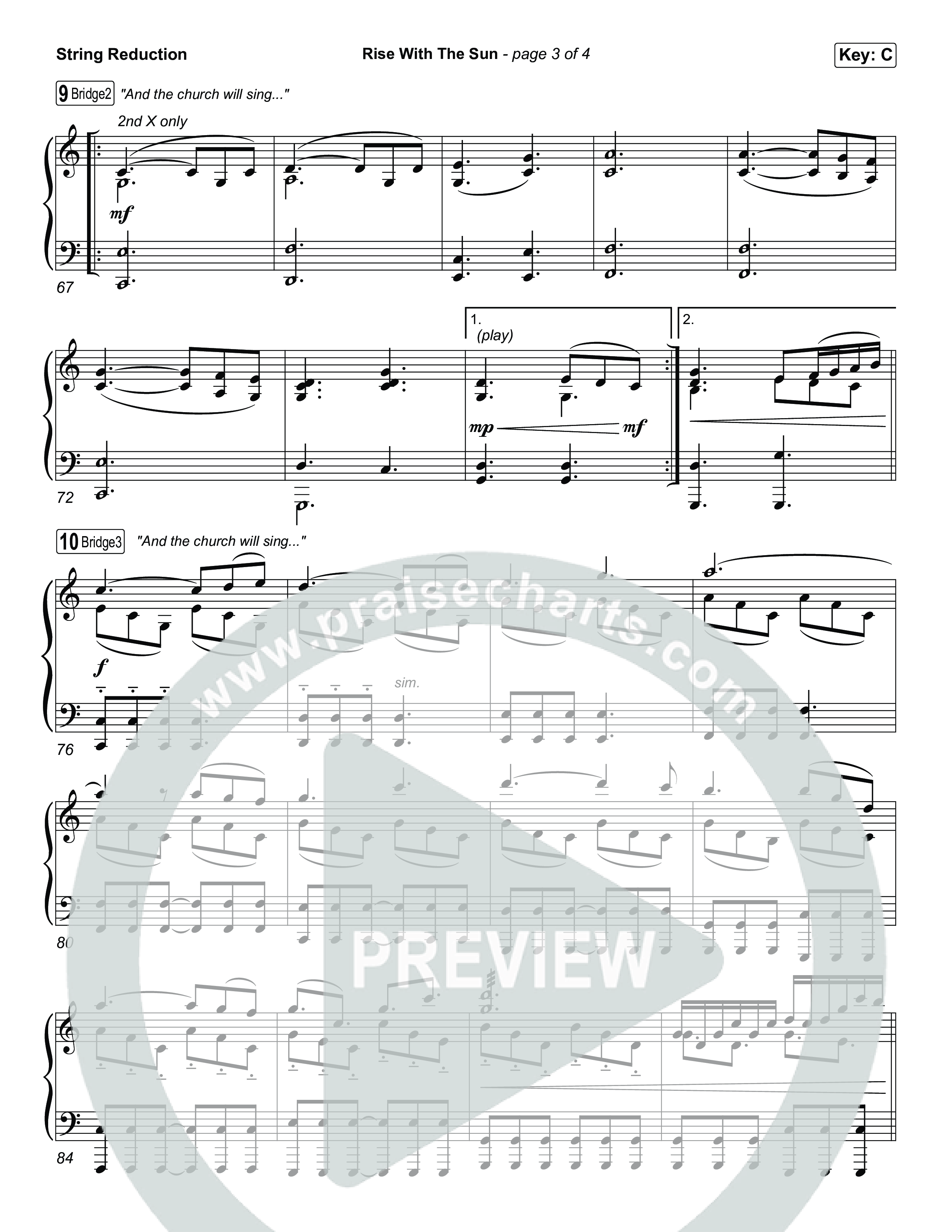 Rise With The Sun String Reduction (CityAlight)