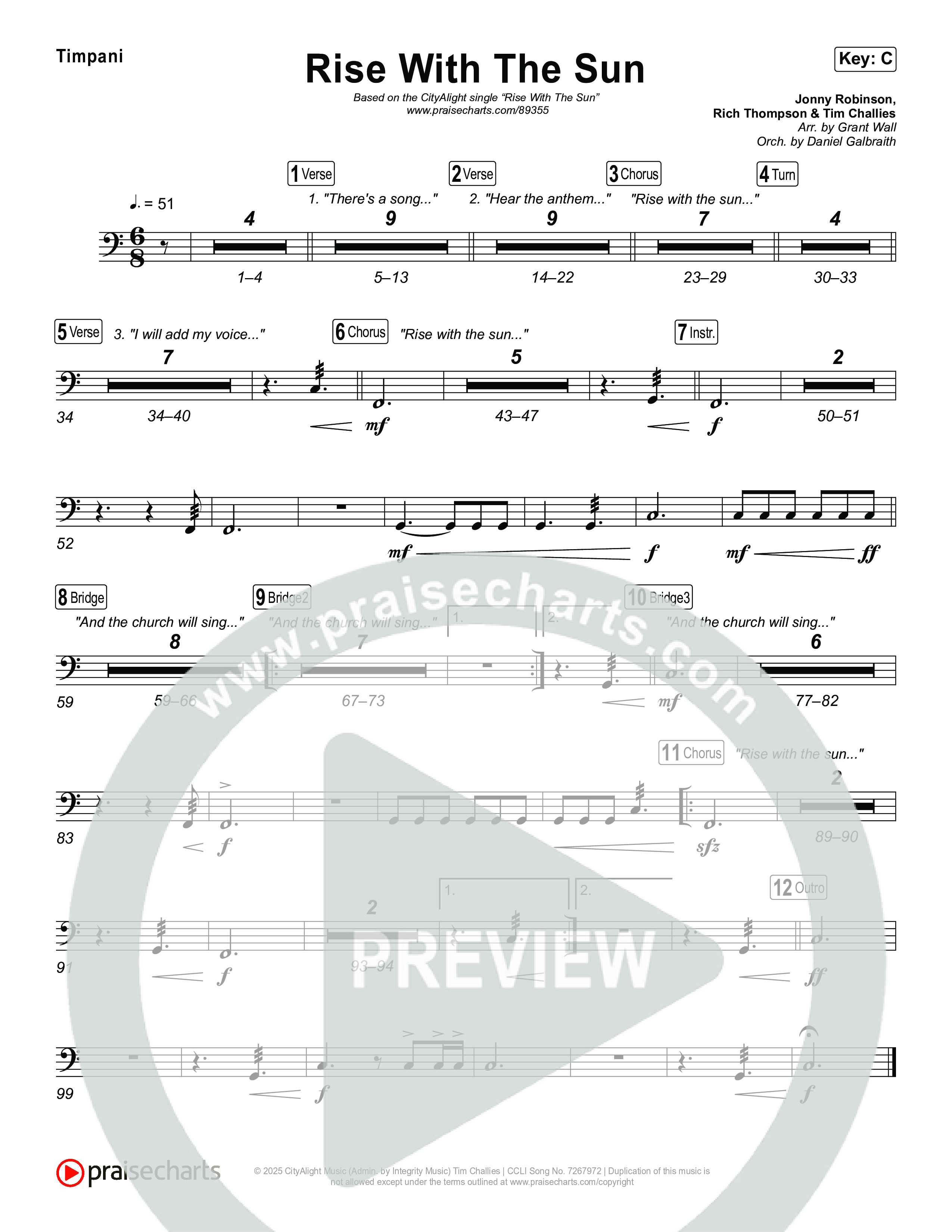 Rise With The Sun Timpani (CityAlight)