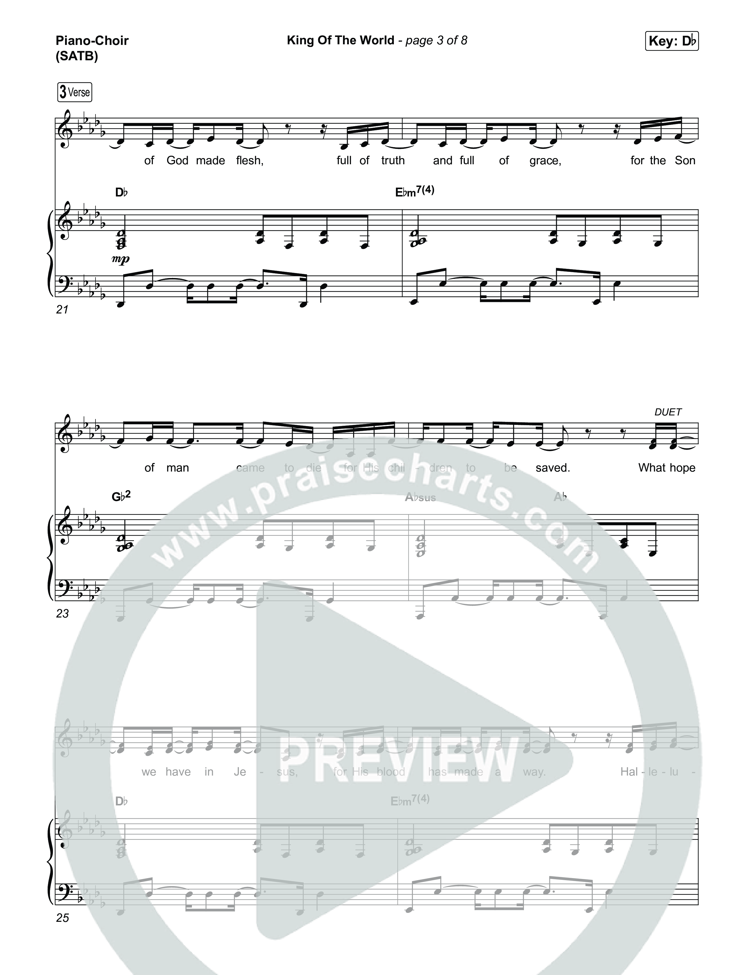 King Of The World Piano/Vocal Pack (Anna Golden / Aodhan King)