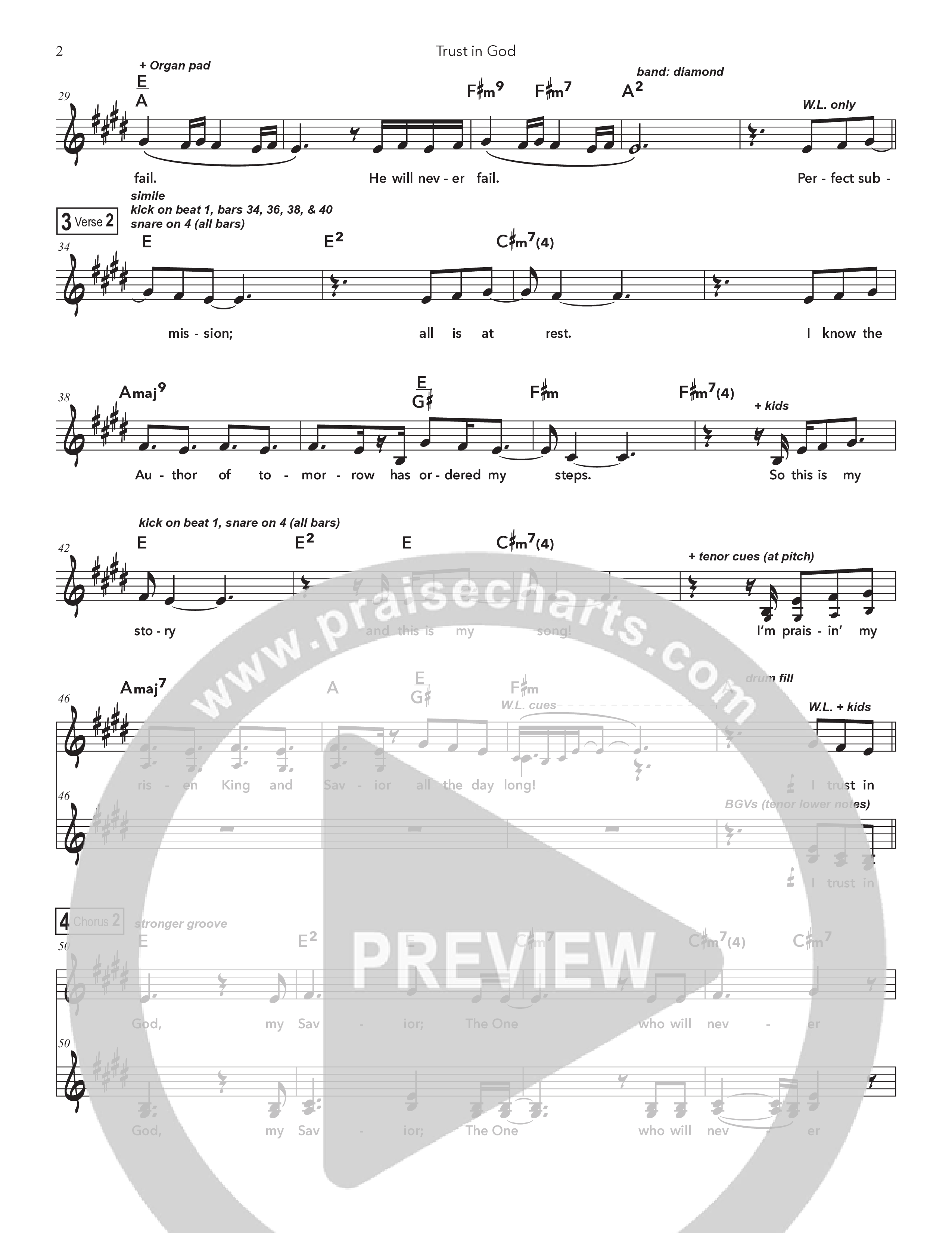 Trust In God (Kids) Piano/Vocal Pack (Doorpost Kids Worship / Dave and Jess Ray)