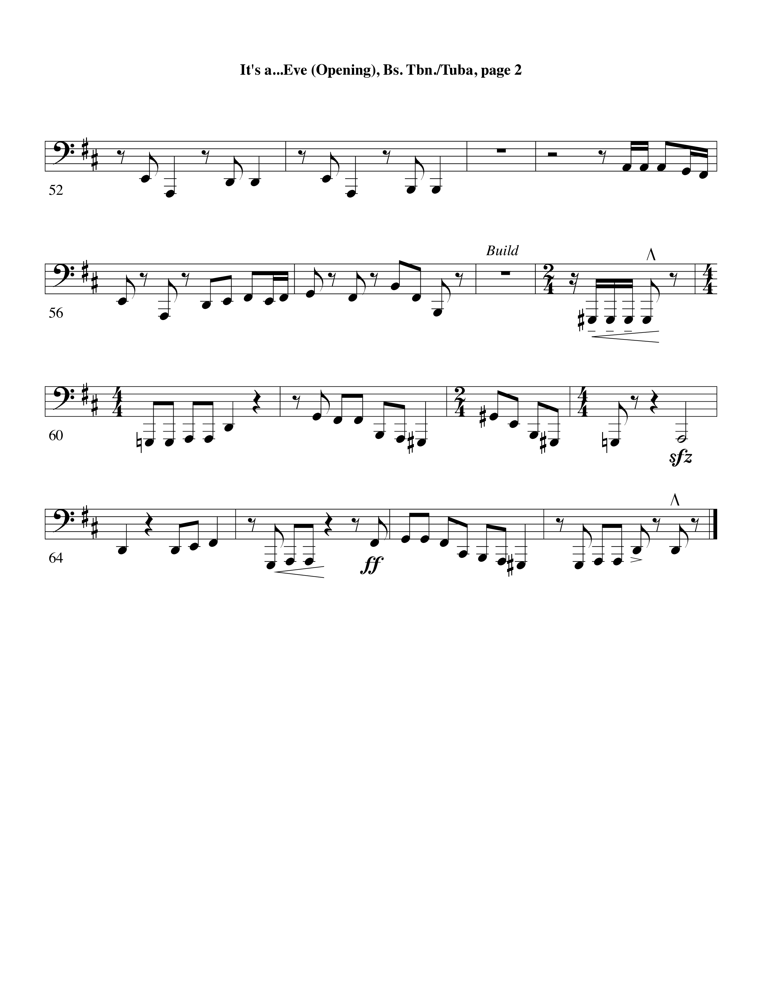 It's A Very Merry Christmas Eve (Choral Anthem SATB) Orchestration (Word Music Choral / Arr. David Clydesdale)