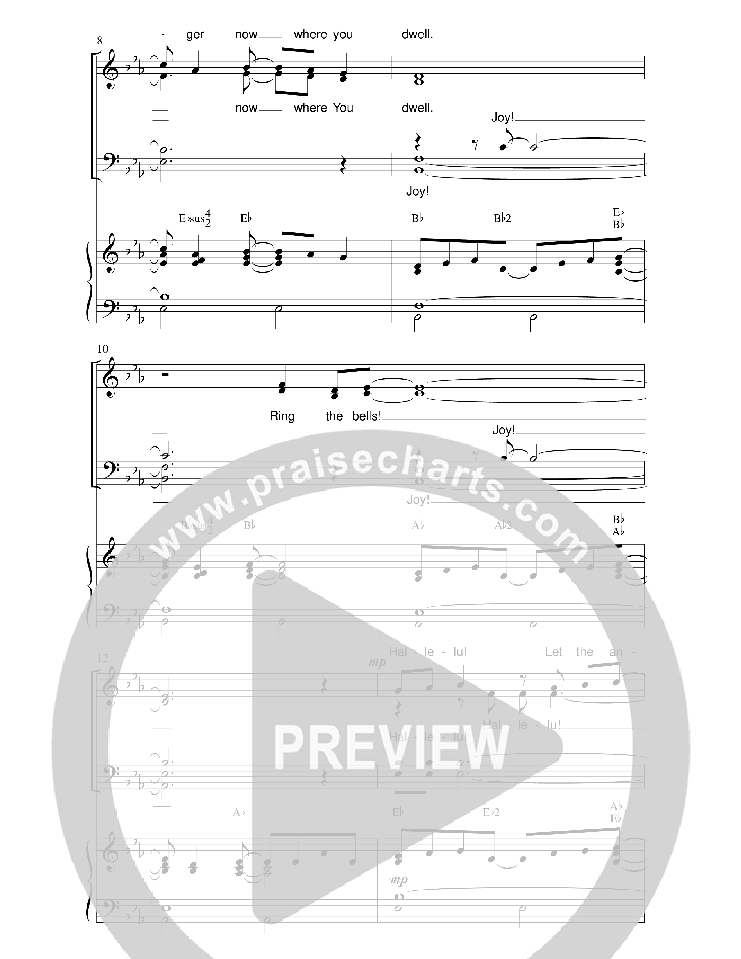 Joy (Choral Anthem SATB) Anthem (SATB/Piano) (Word Music Choral / Arr. Robert Sterling)