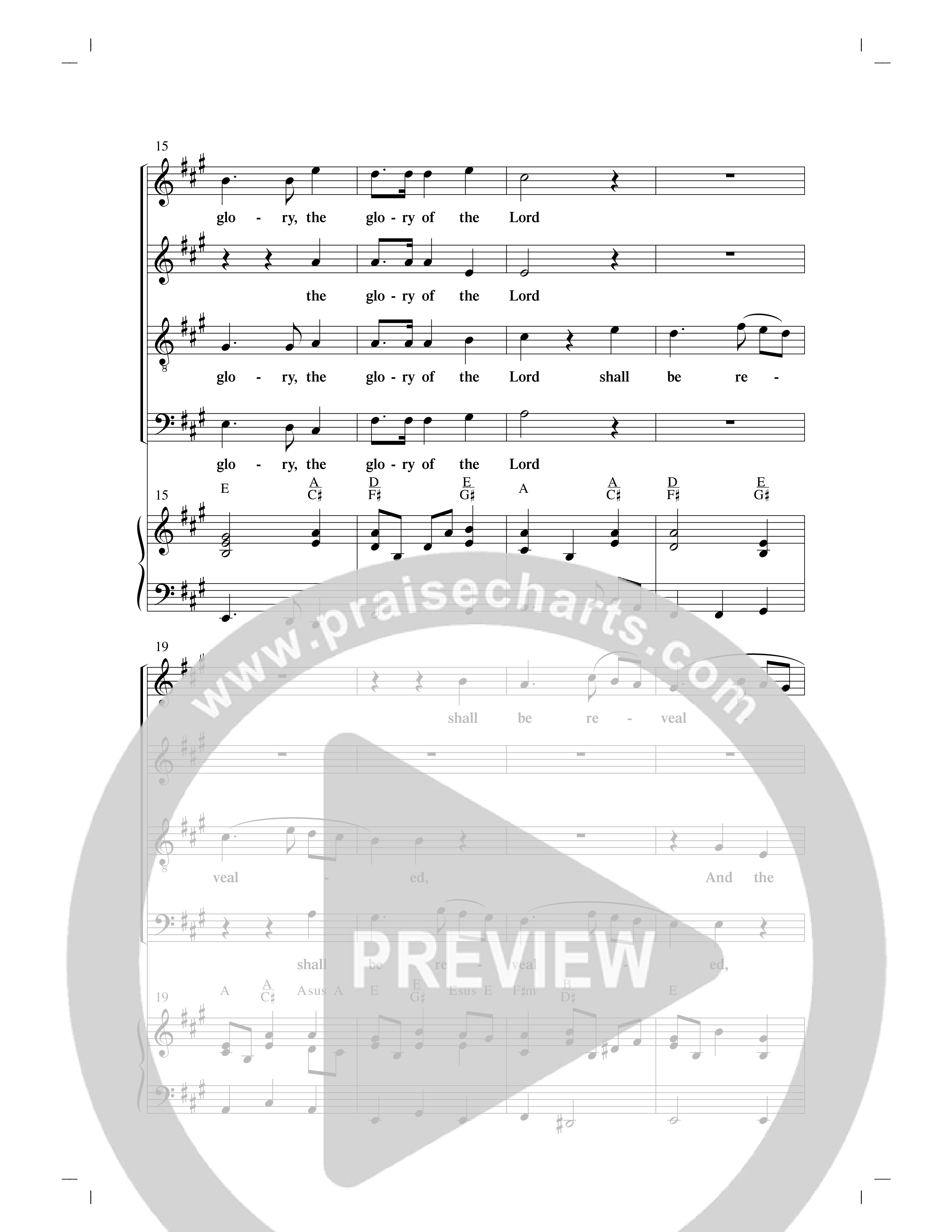 Christmas Glory Medley (Choral Anthem SATB) Anthem (SATB/Piano) (Word Music Choral / Arr. Lari Goss)