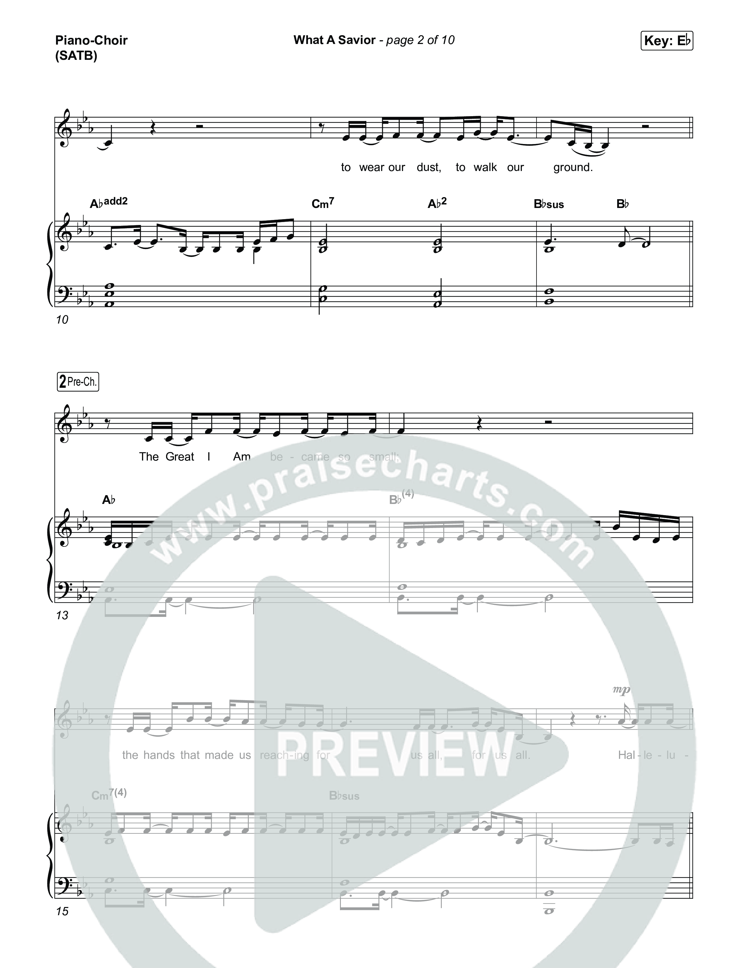 What A Savior Piano/Vocal Pack (Rock City Worship)