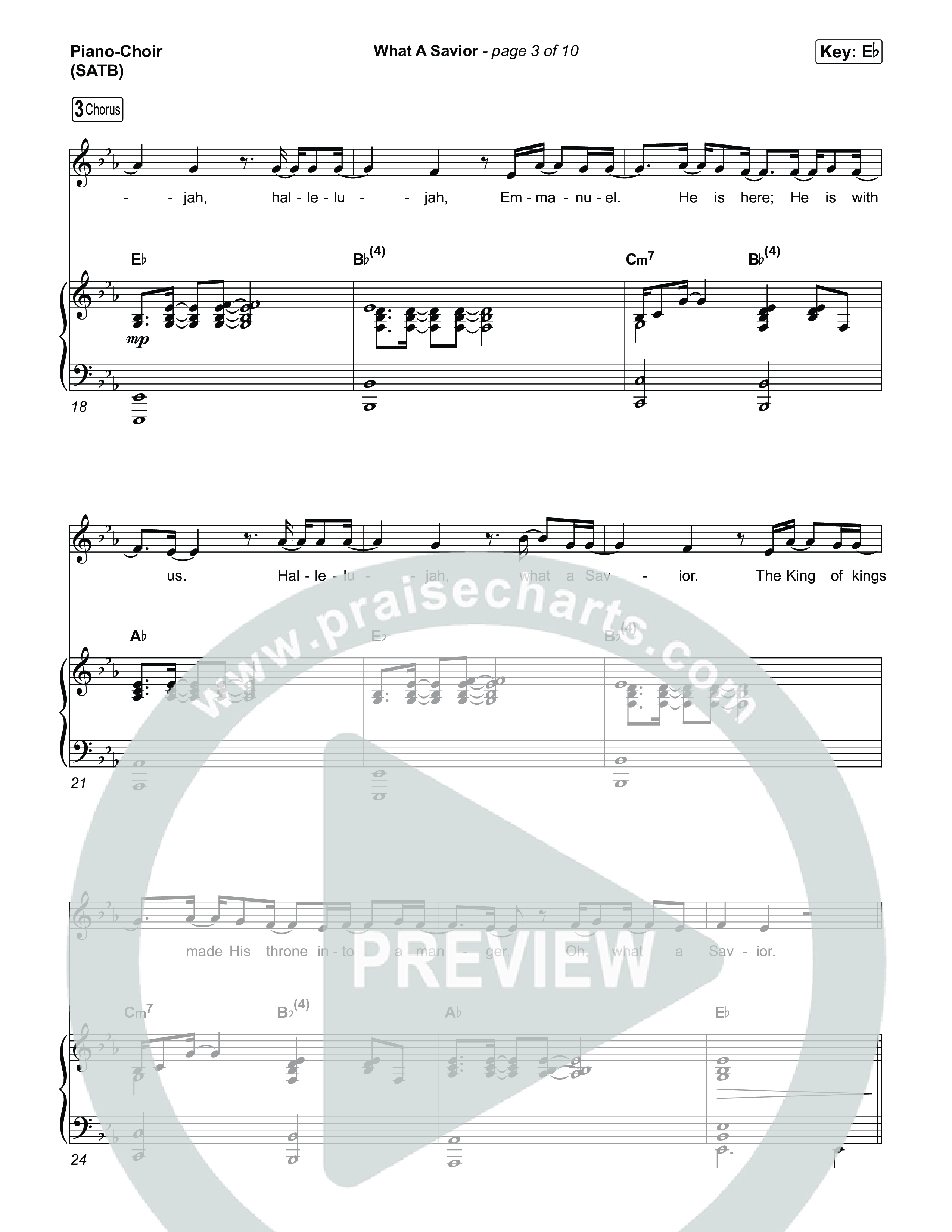 What A Savior Piano/Vocal Pack (Rock City Worship)