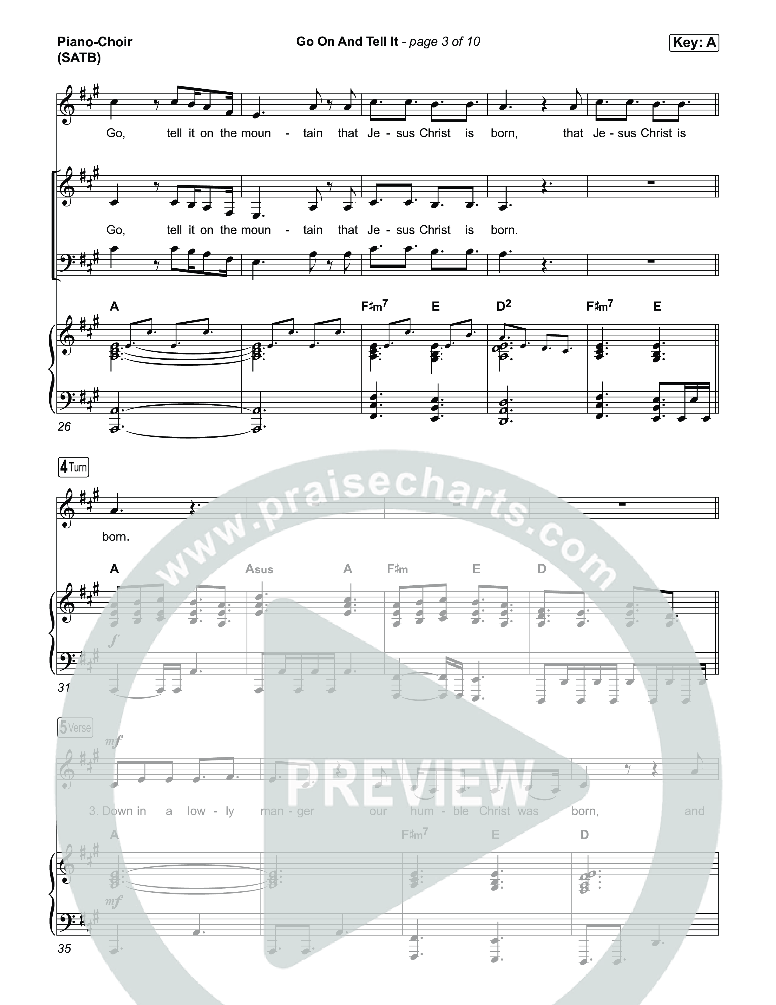 Go On And Tell It Piano/Vocal Pack (Jeremy Camp)