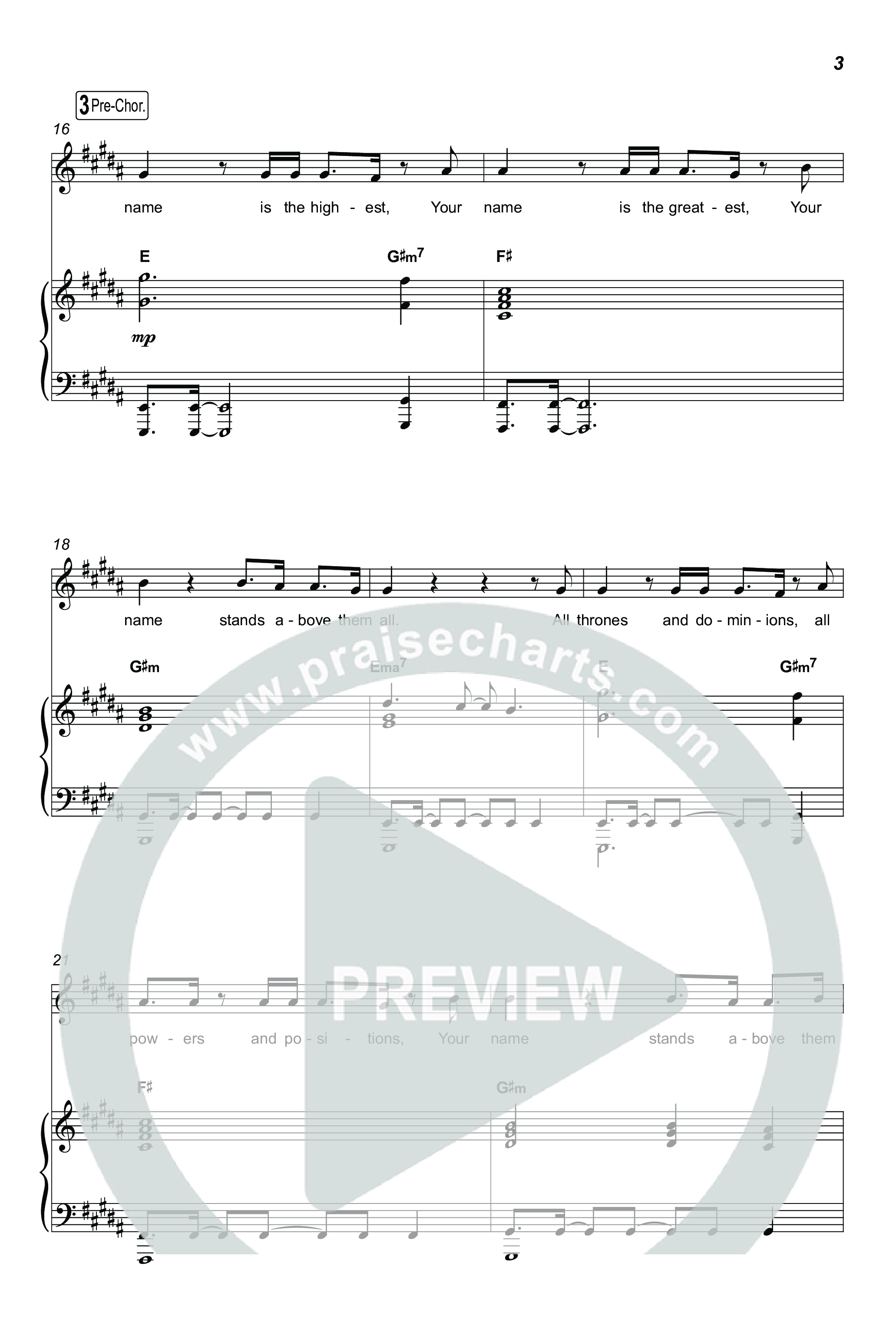 Holy Forever (Christmas) (Choral Anthem SATB) Octavo (SATB & Pno) (Chris Tomlin / Arr. Luke Gambill)