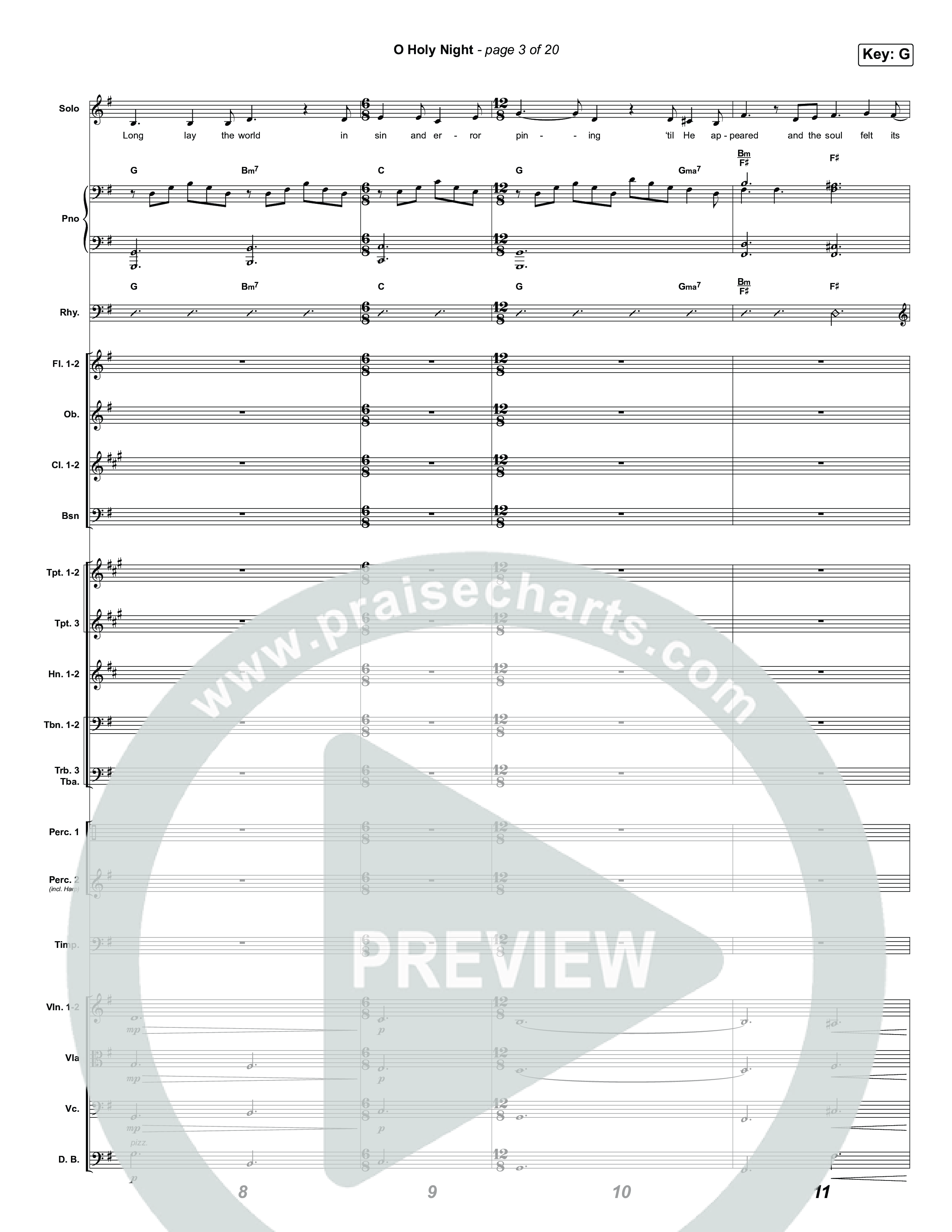 O Holy Night Orchestration (Keith & Kristyn Getty / The Getty Girls)