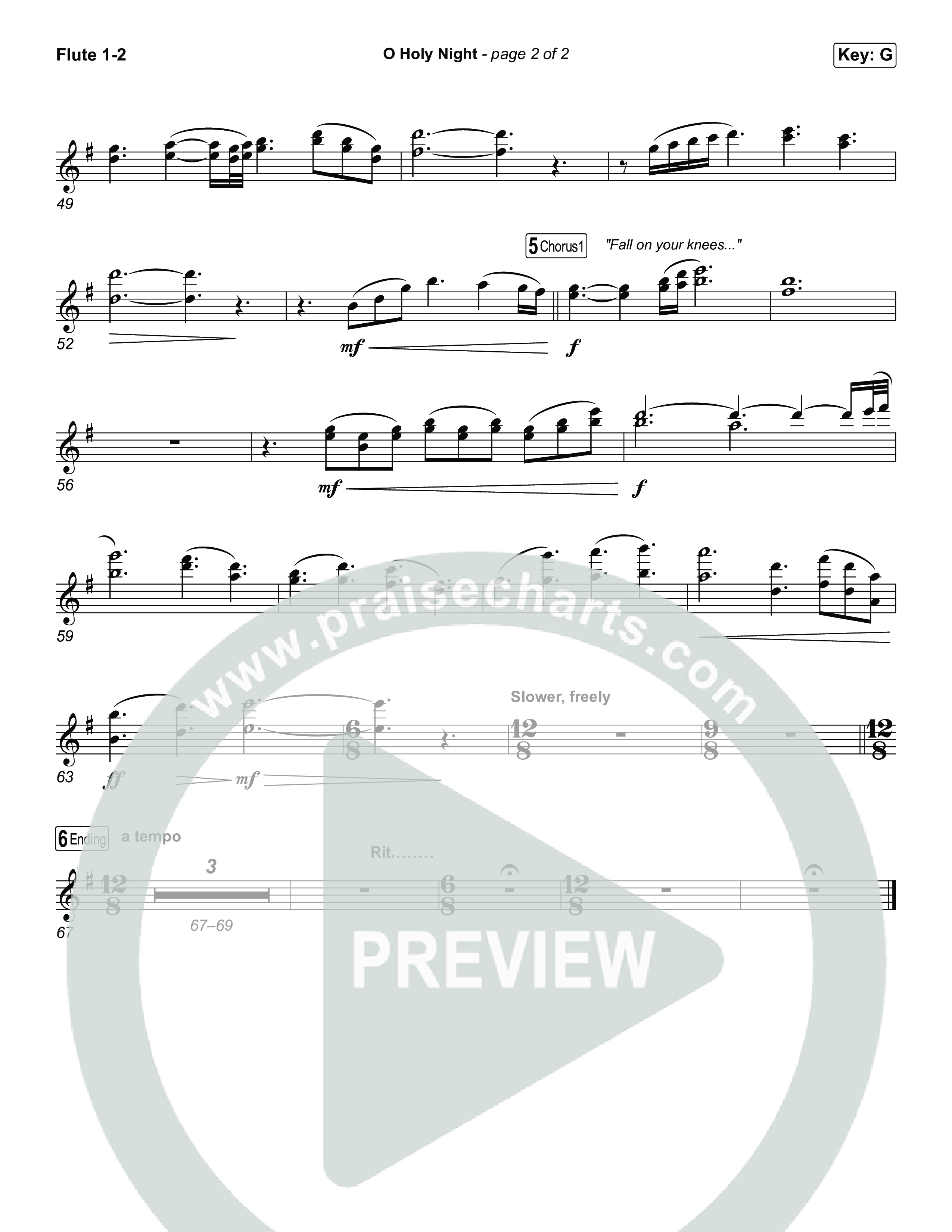 O Holy Night Wind Pack (Keith & Kristyn Getty / The Getty Girls)