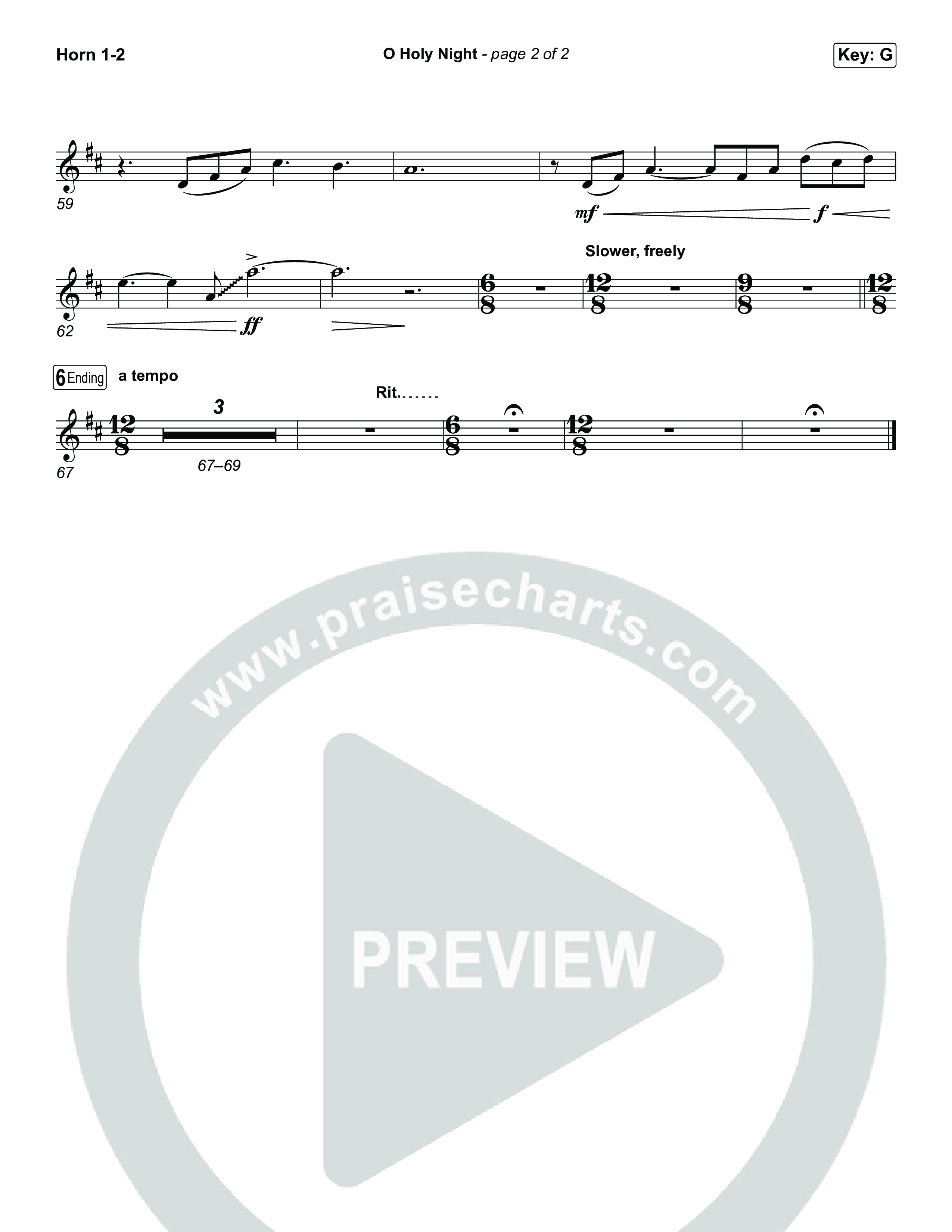 O Holy Night Brass Pack (Keith & Kristyn Getty / The Getty Girls)