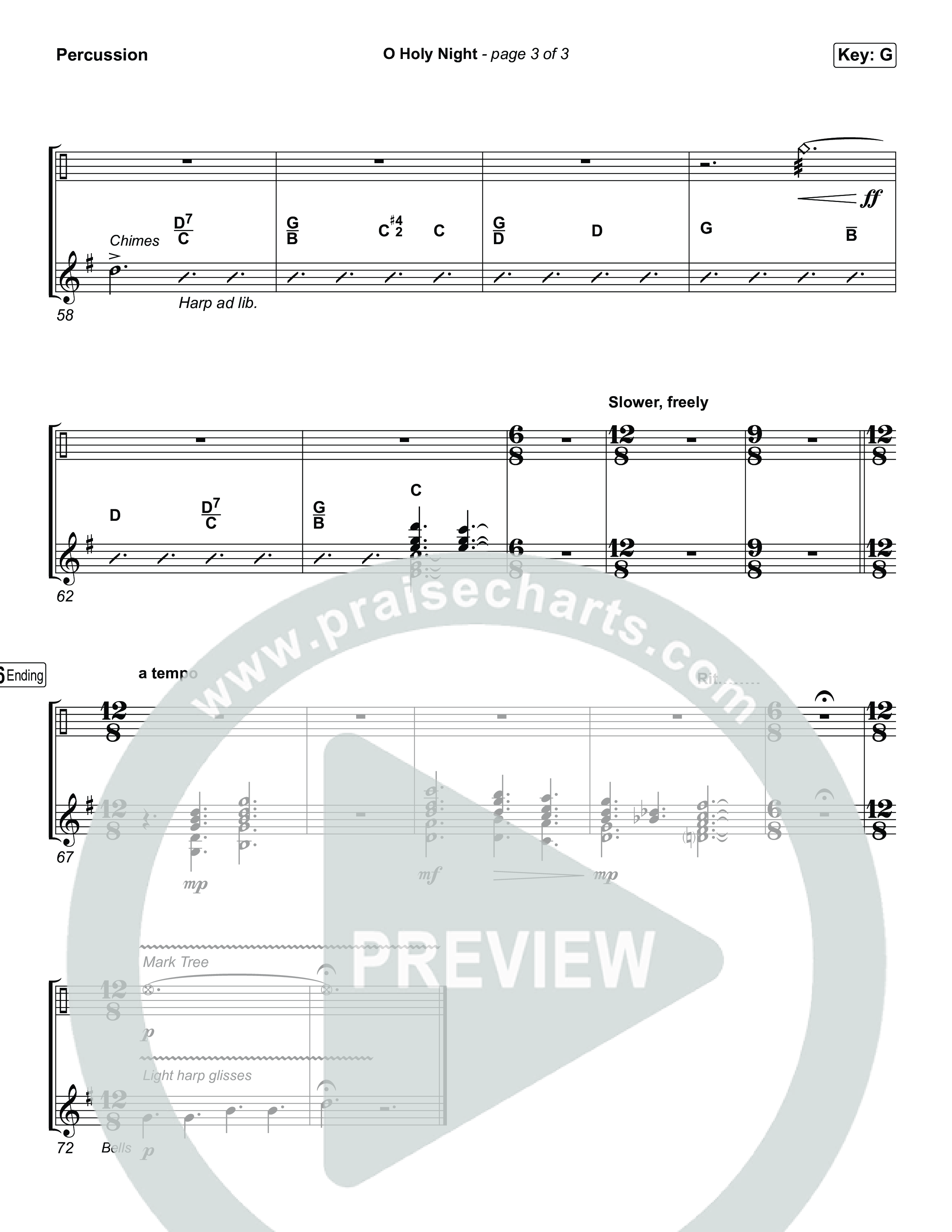 O Holy Night Percussion (Keith & Kristyn Getty / The Getty Girls)