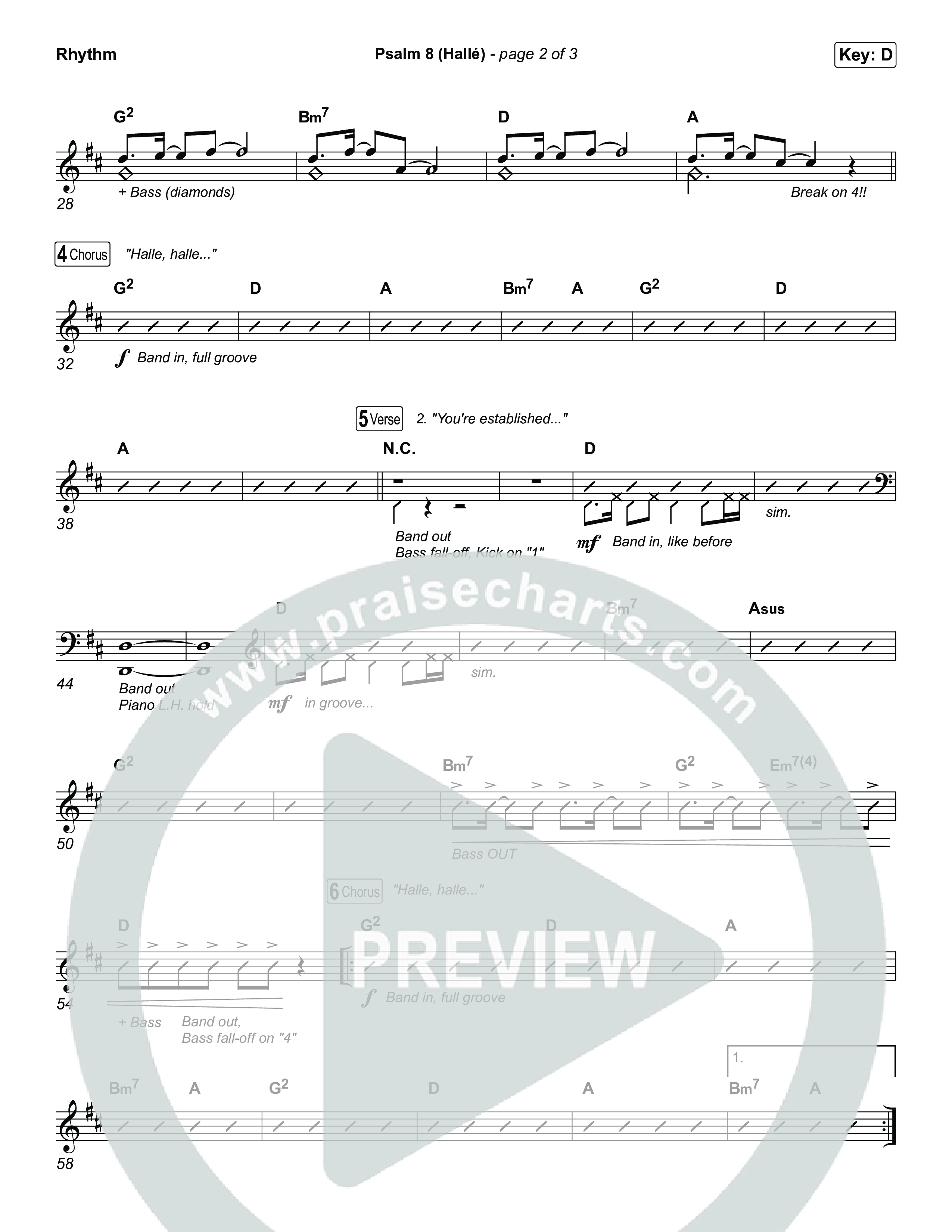 Psalm 8 (Hallé) Rhythm Pack (Phil Wickham)