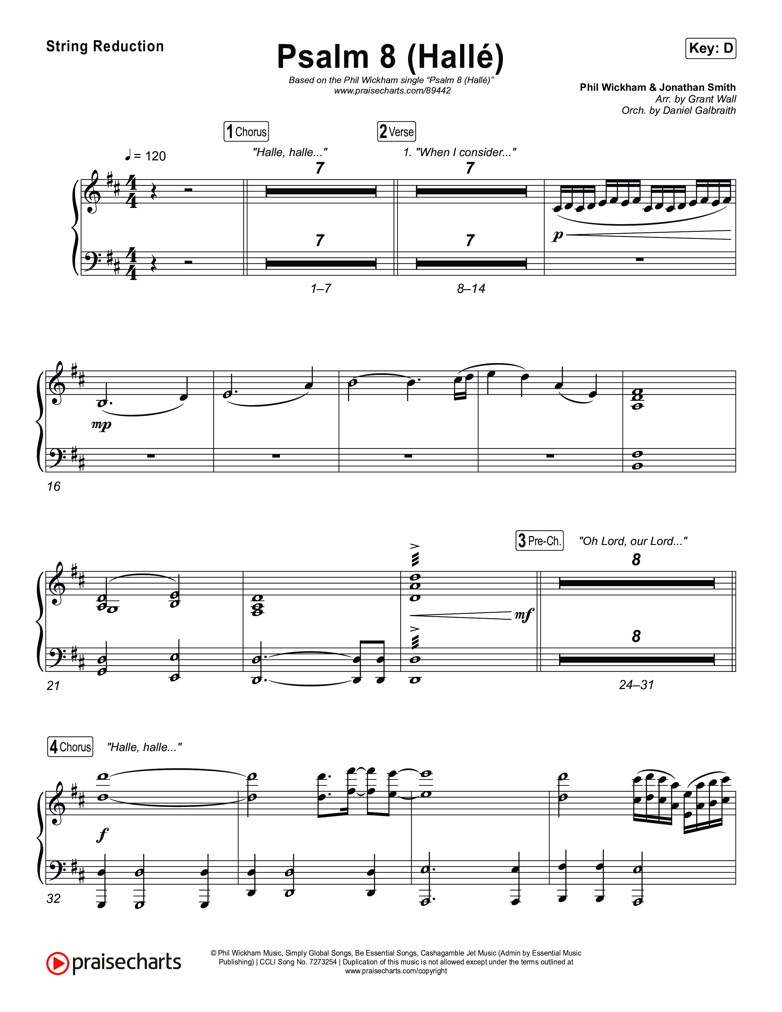 Psalm 8 (Hallé) String Reduction (Phil Wickham)