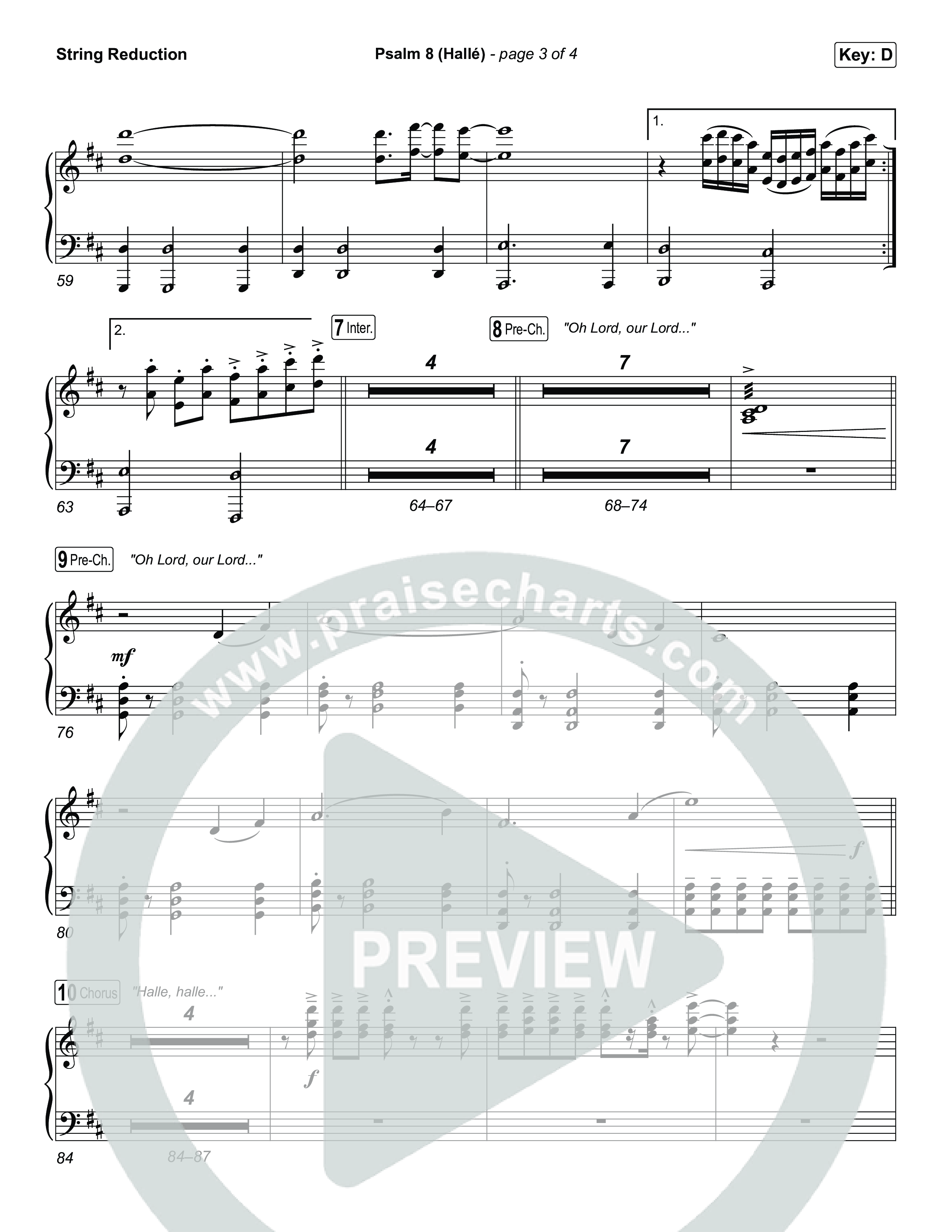 Psalm 8 (Hallé) String Reduction (Phil Wickham)