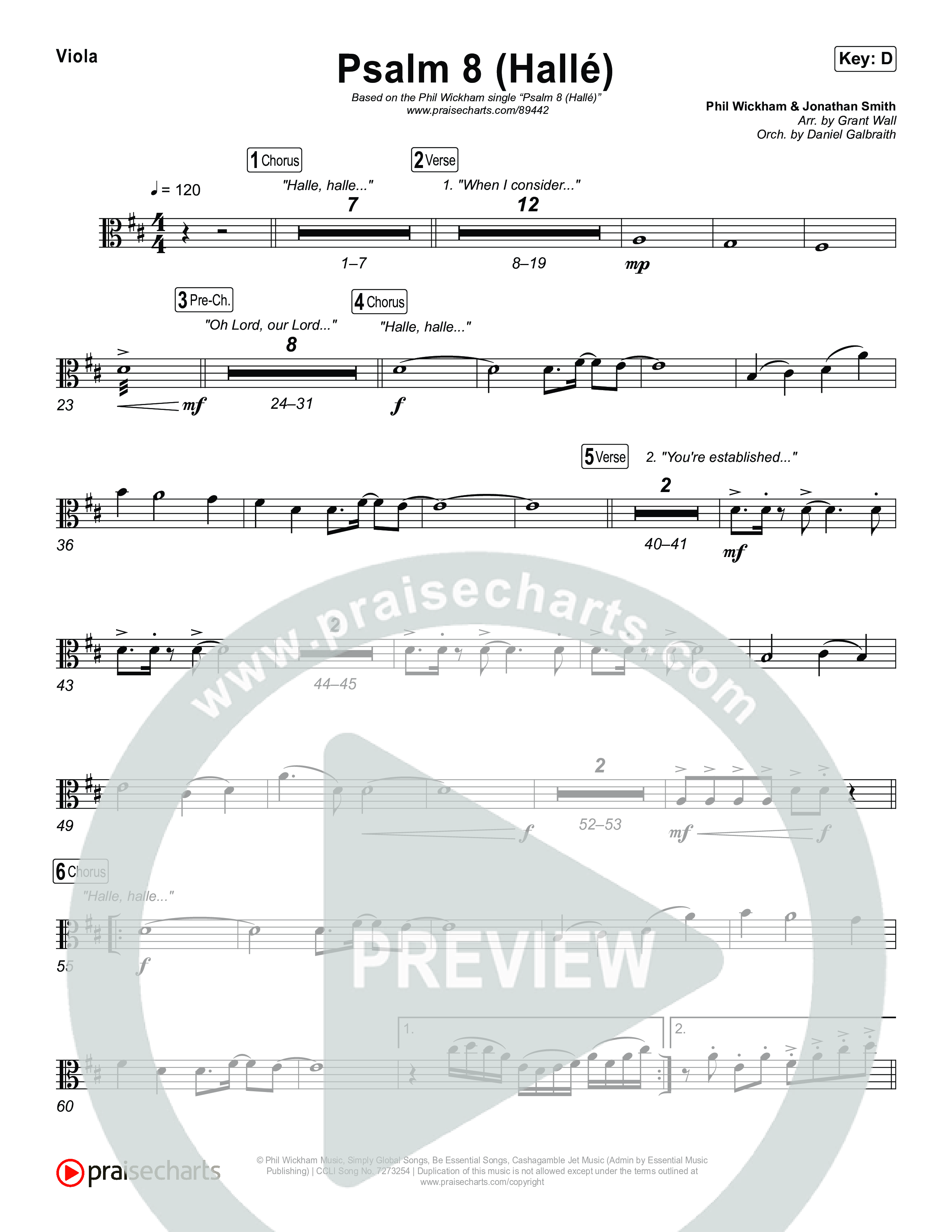 Psalm 8 (Hallé) String Pack (Phil Wickham)