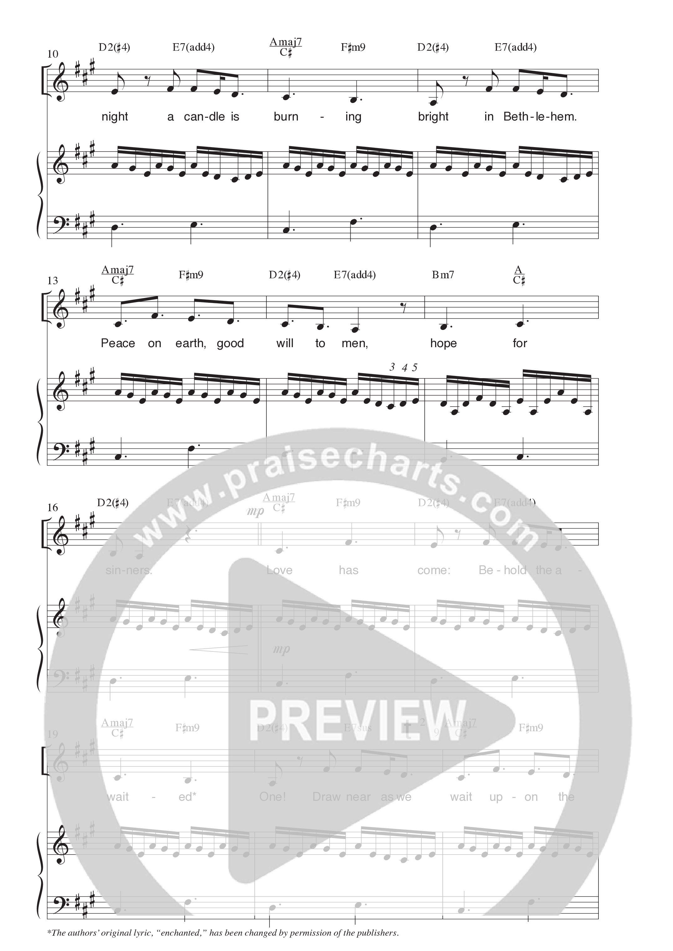 Messiah Has Come (Choral Anthem SATB) Anthem (SATB/Piano) (Word Music Choral / Arr. Dave Williamson)