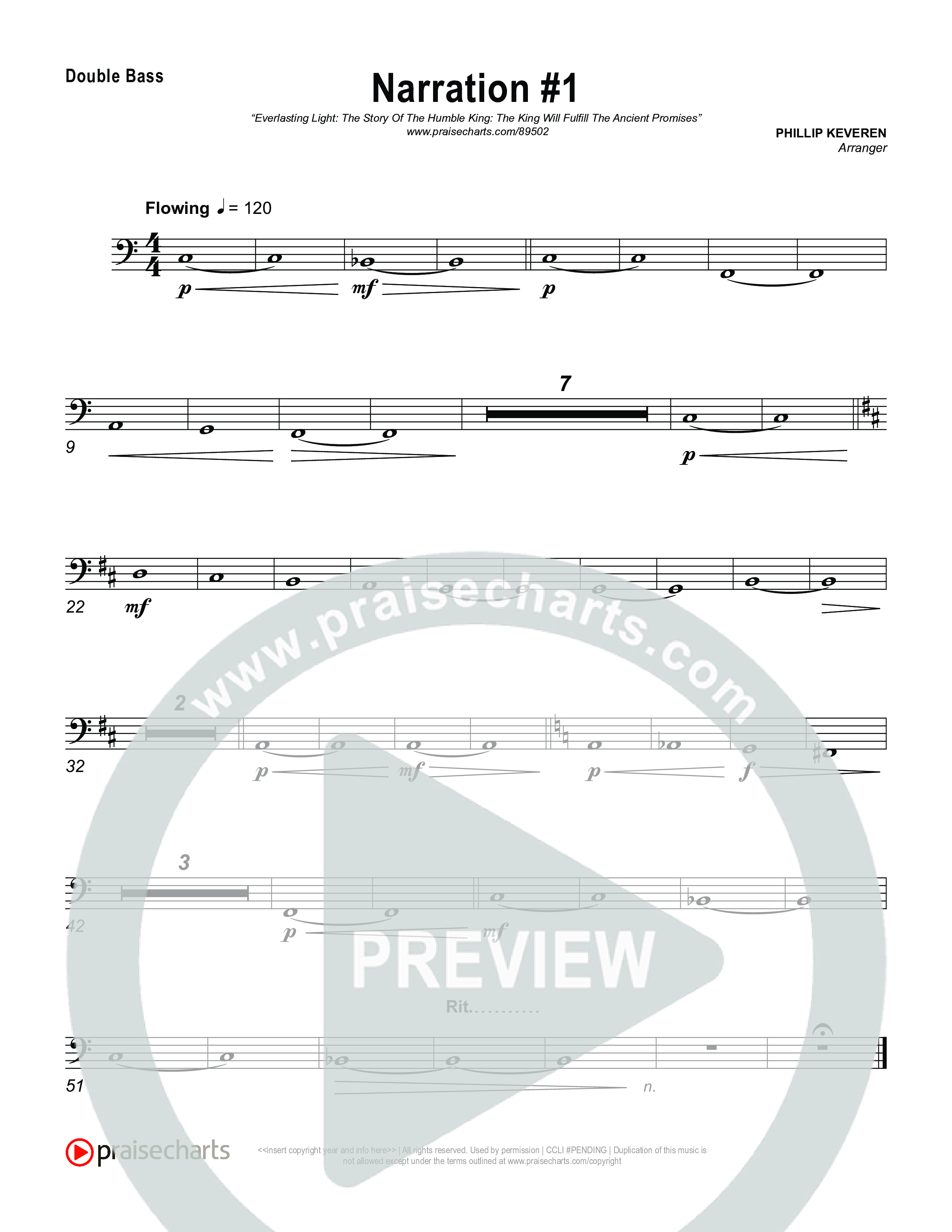 Reading 1: The King Will Fulfill The Ancient Promises String Bass (Museum Of The Bible)