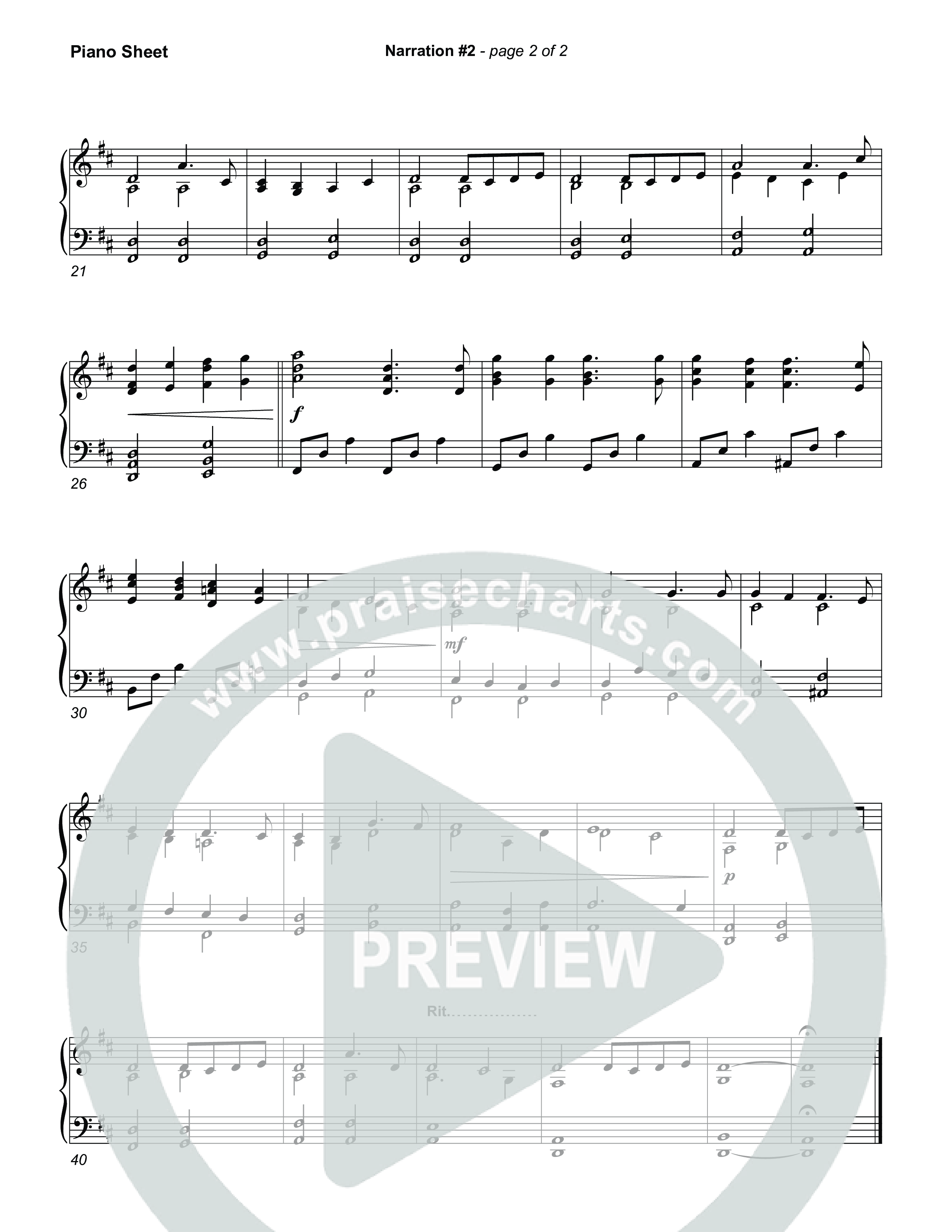 Reading 2: The King Will Rule With Justice Piano Sheet (Museum Of The Bible)