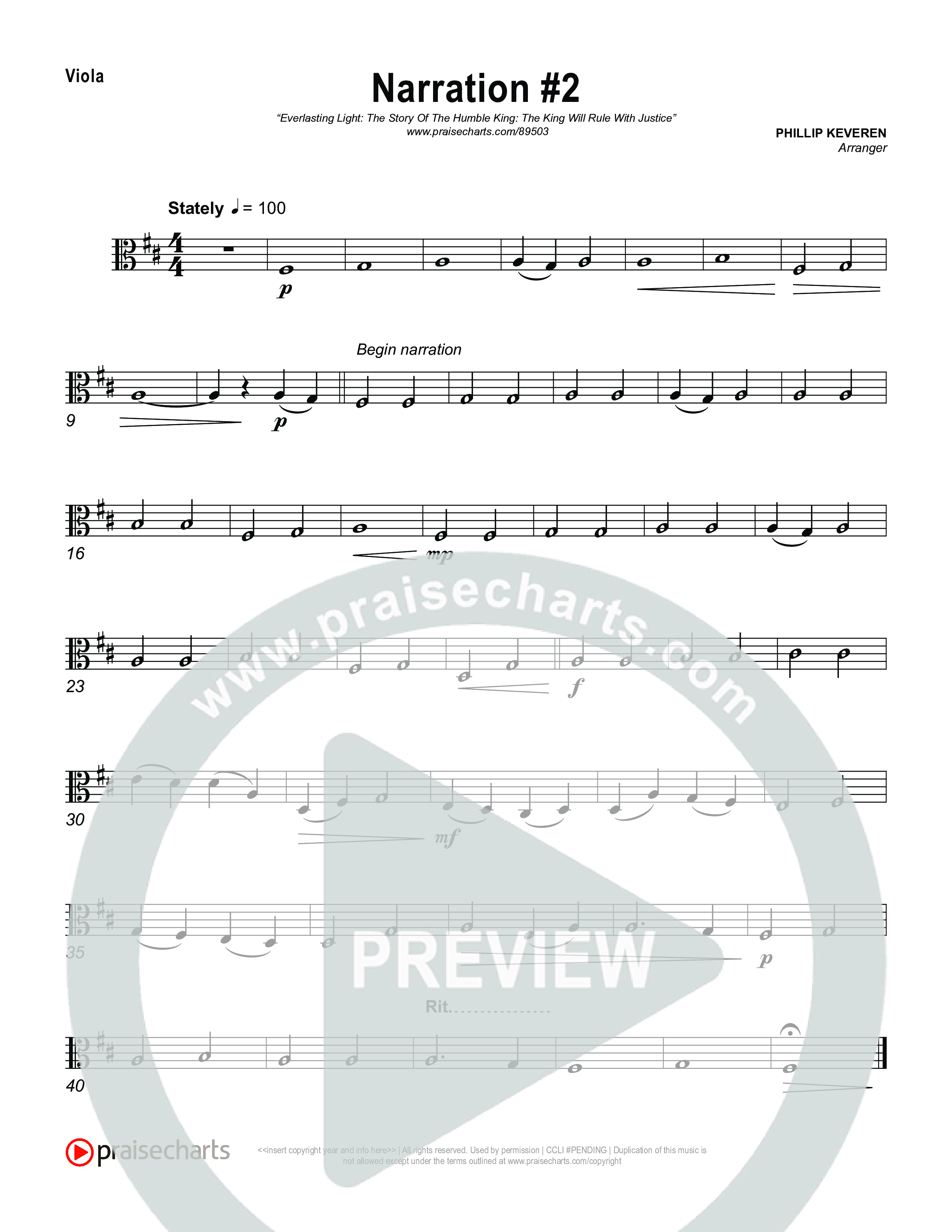 Reading 2: The King Will Rule With Justice Viola (Museum Of The Bible)