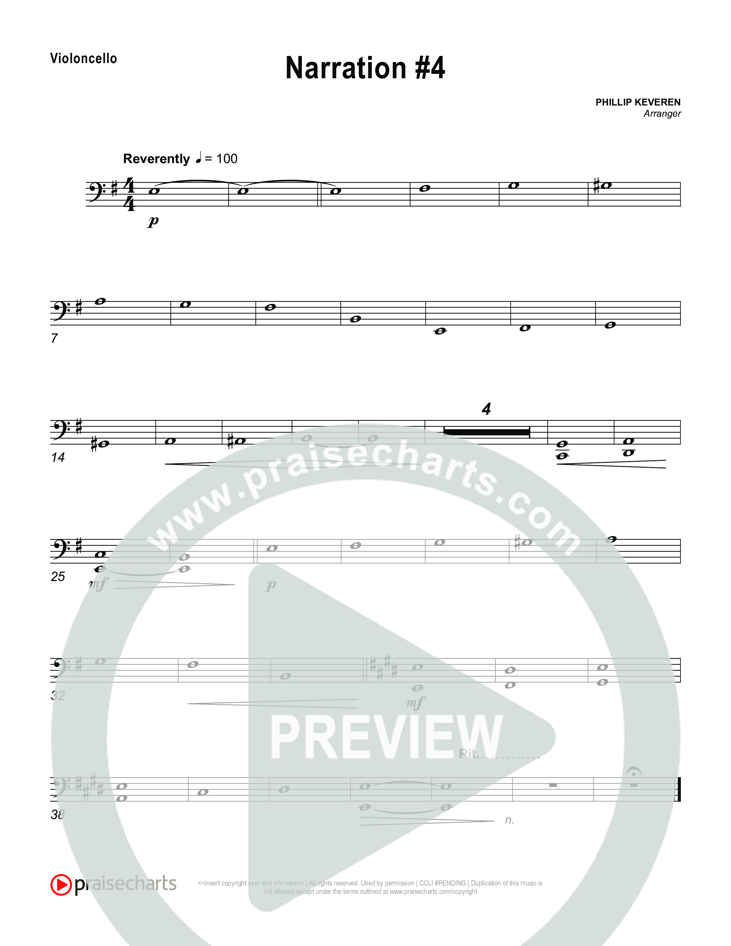 Reading 4: The King Will Make All Things New Violincello (Museum Of The Bible)