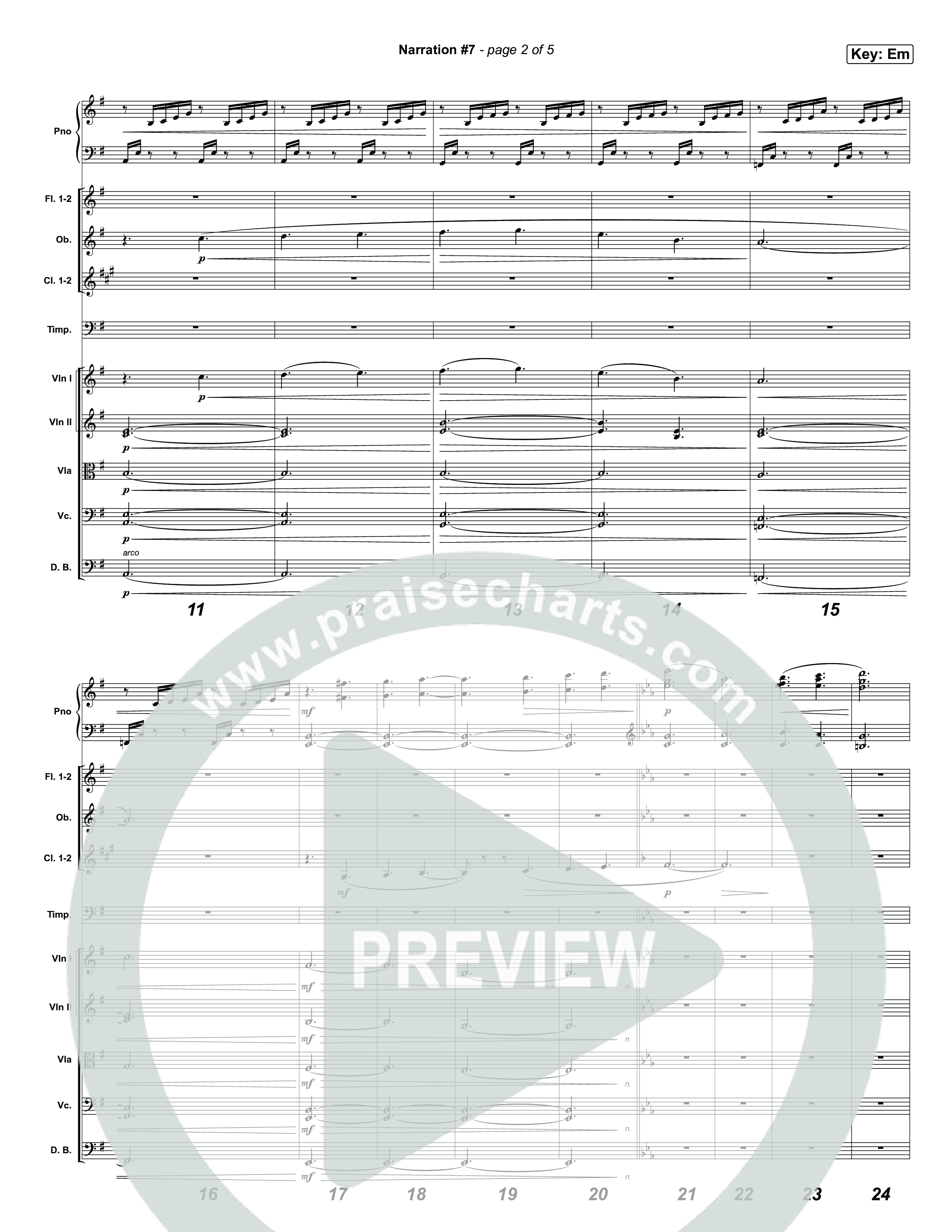 Reading 7: The King Will Lavish Joy upon Heaven And Earth Orchestration (Museum Of The Bible)