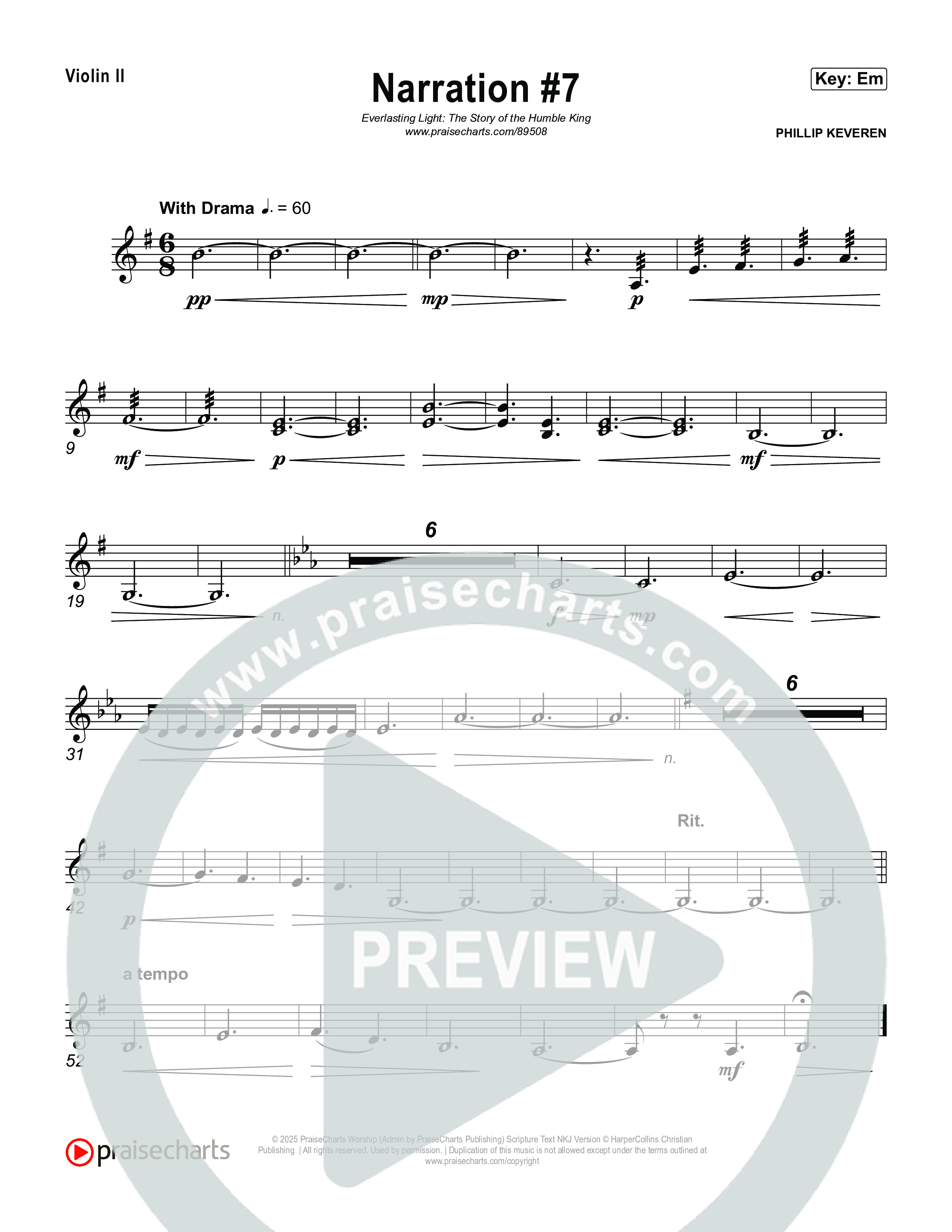 Reading 7: The King Will Lavish Joy upon Heaven And Earth String Pack (Museum Of The Bible)