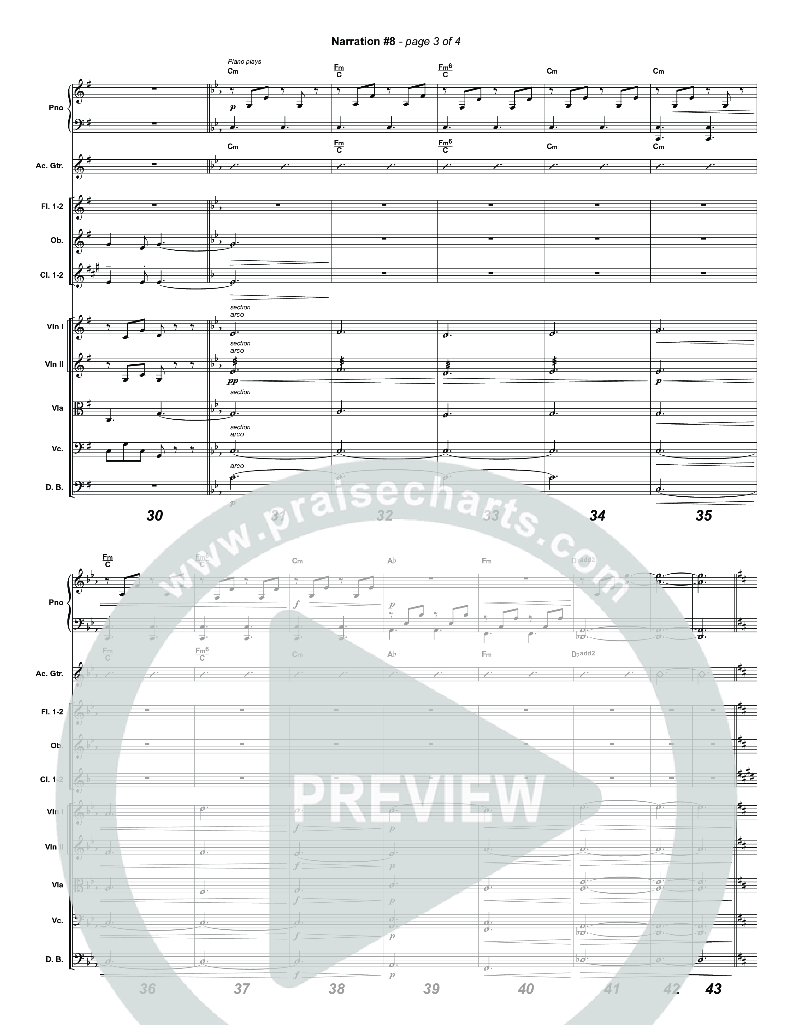 Reading 8: The King Will Receive Worship from All Nations Orchestration (Museum Of The Bible)