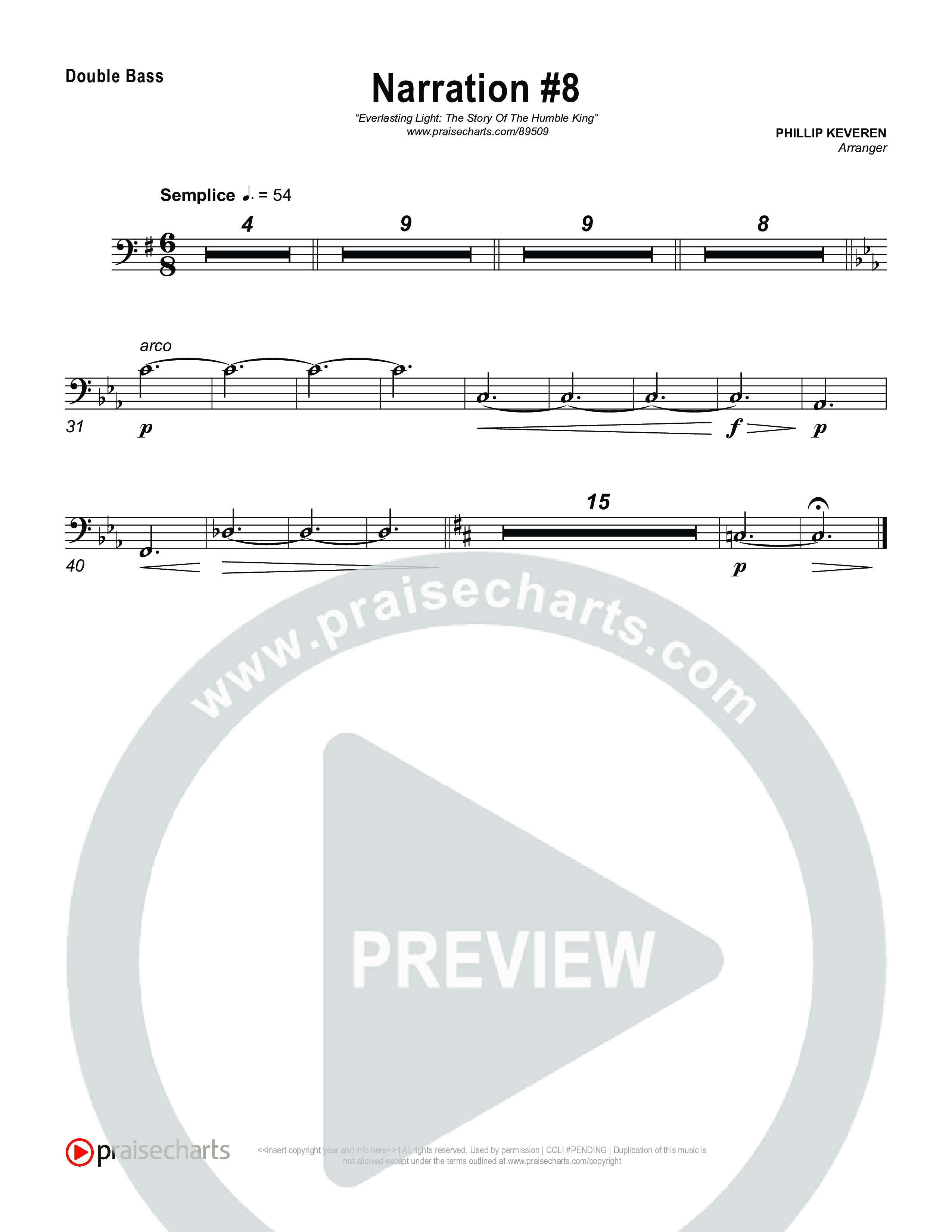 Reading 8: The King Will Receive Worship from All Nations String Bass (Museum Of The Bible)