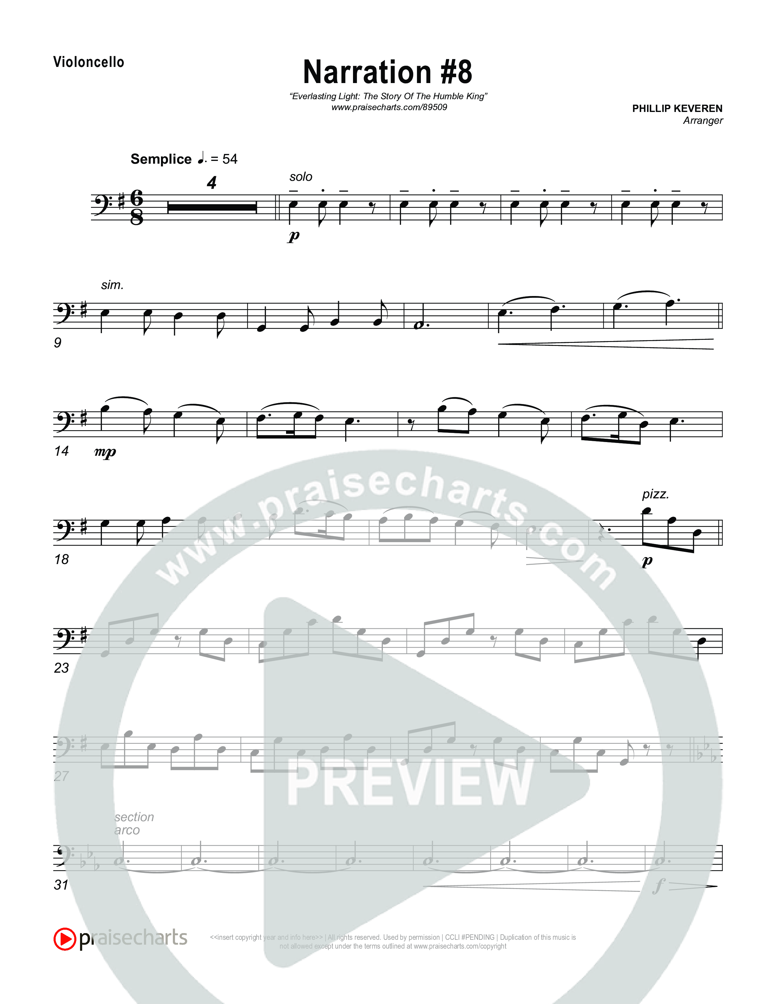 Reading 8: The King Will Receive Worship from All Nations Violincello (Museum Of The Bible)