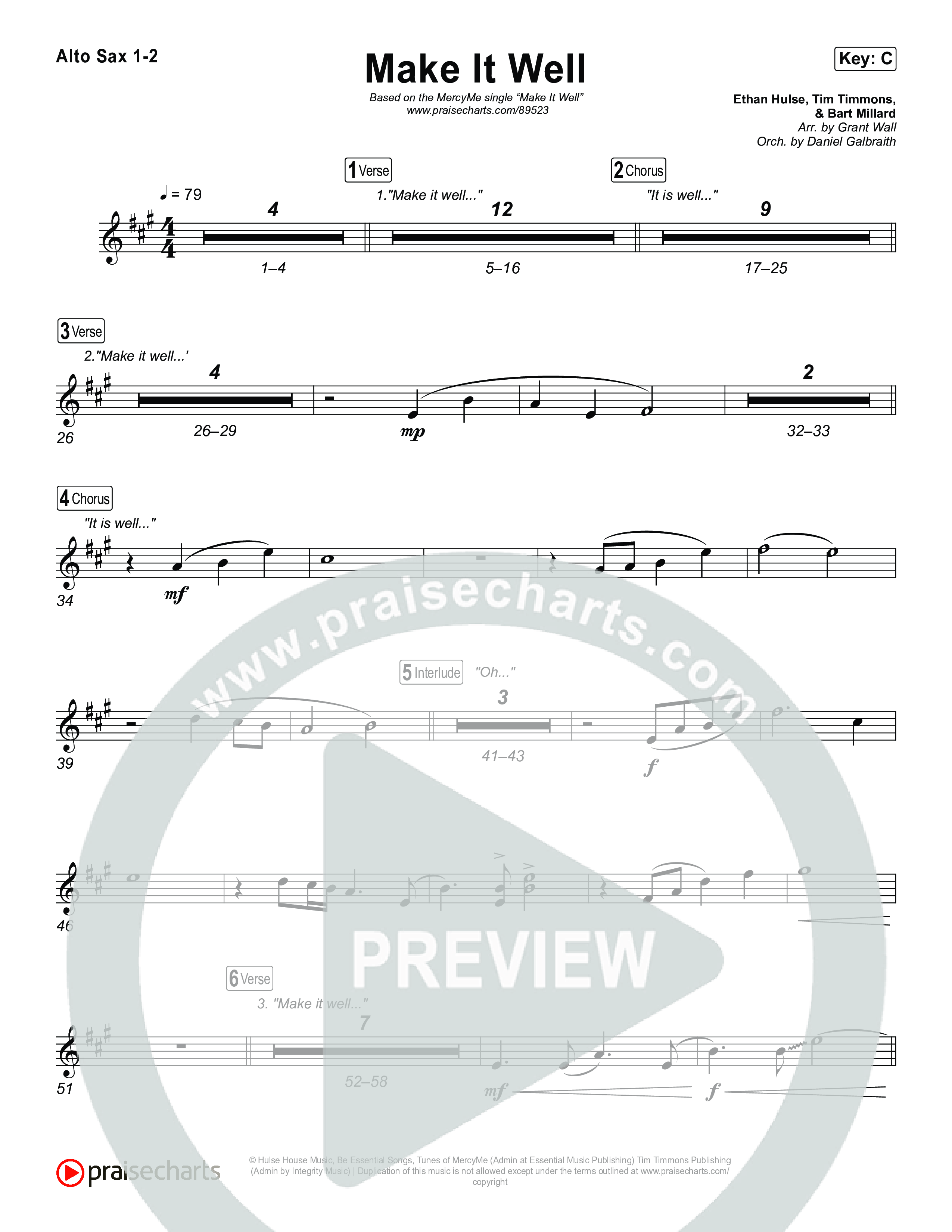 Make It Well Sax Pack (MercyMe)