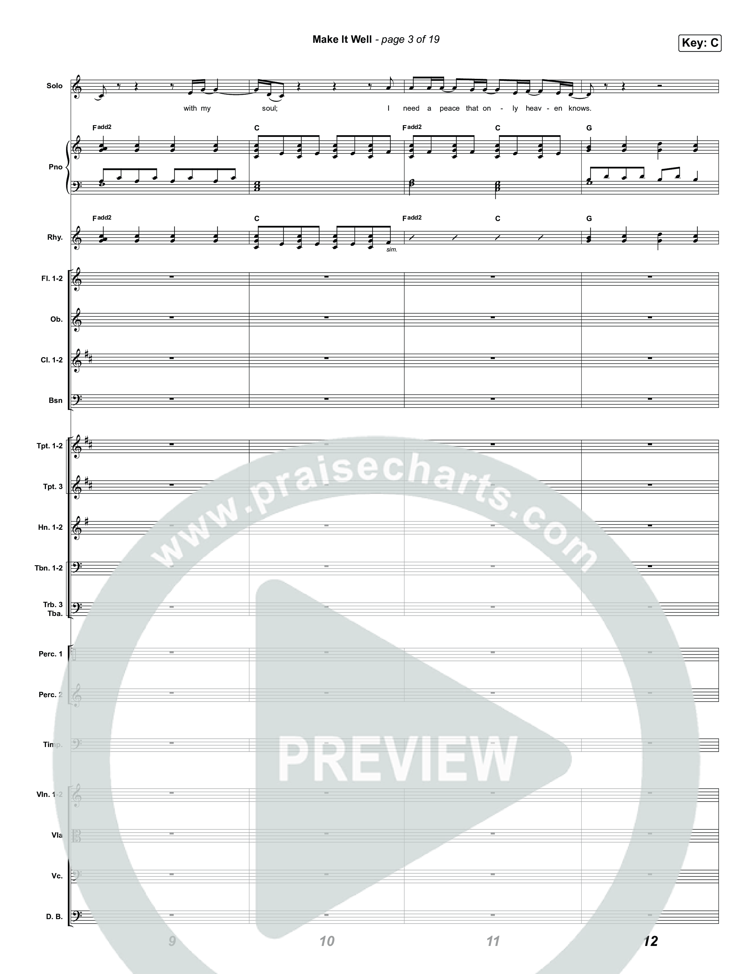 Make It Well Orchestration (MercyMe)