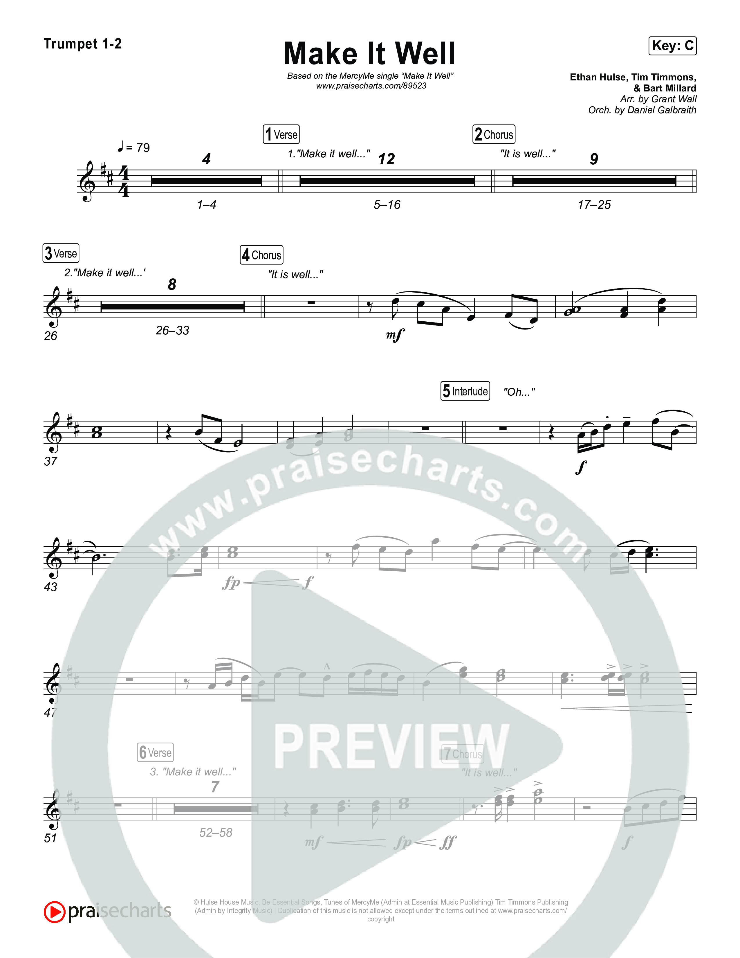 Make It Well Brass Pack (MercyMe)