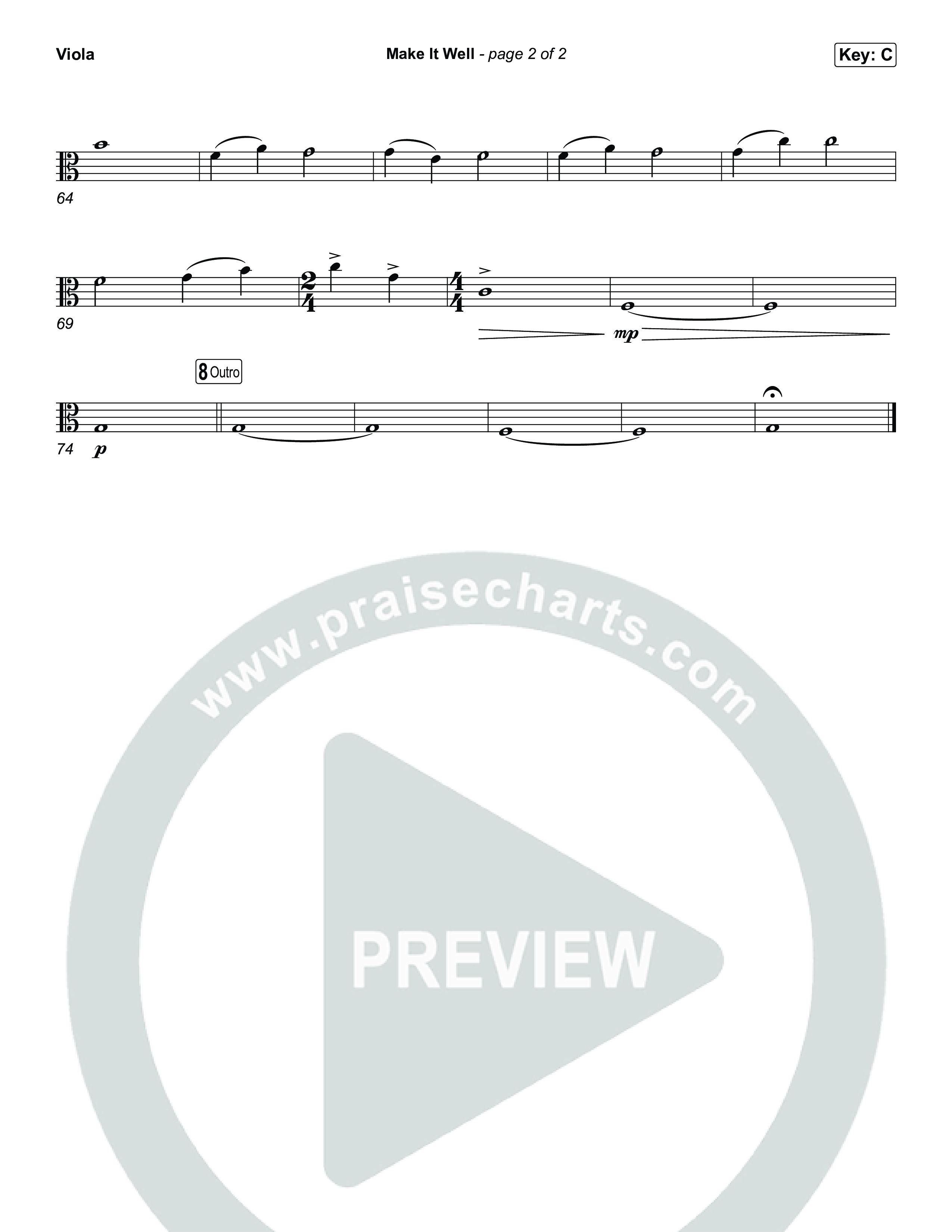 Make It Well Viola (MercyMe)