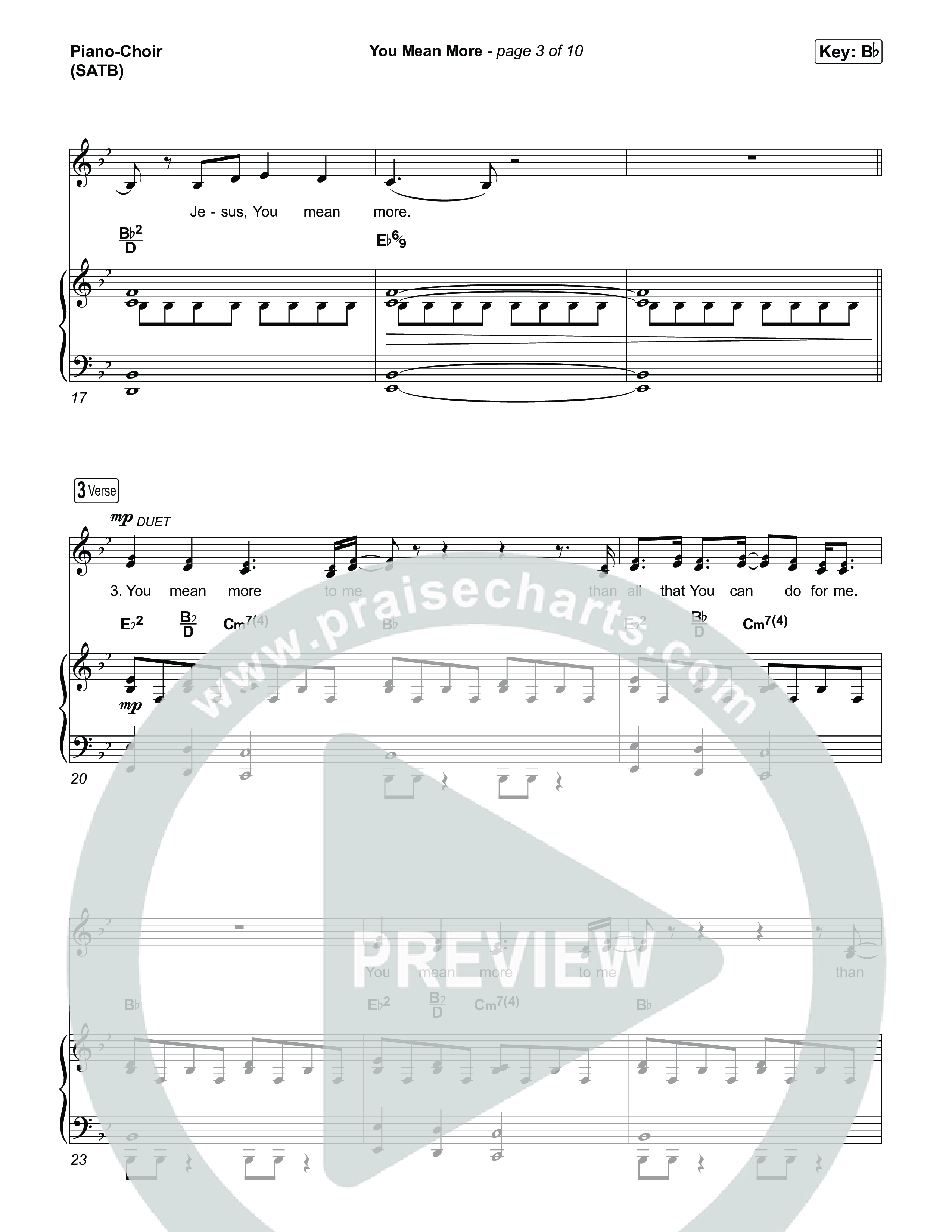 You Mean More Piano/Vocal Pack (Mitch Wong)