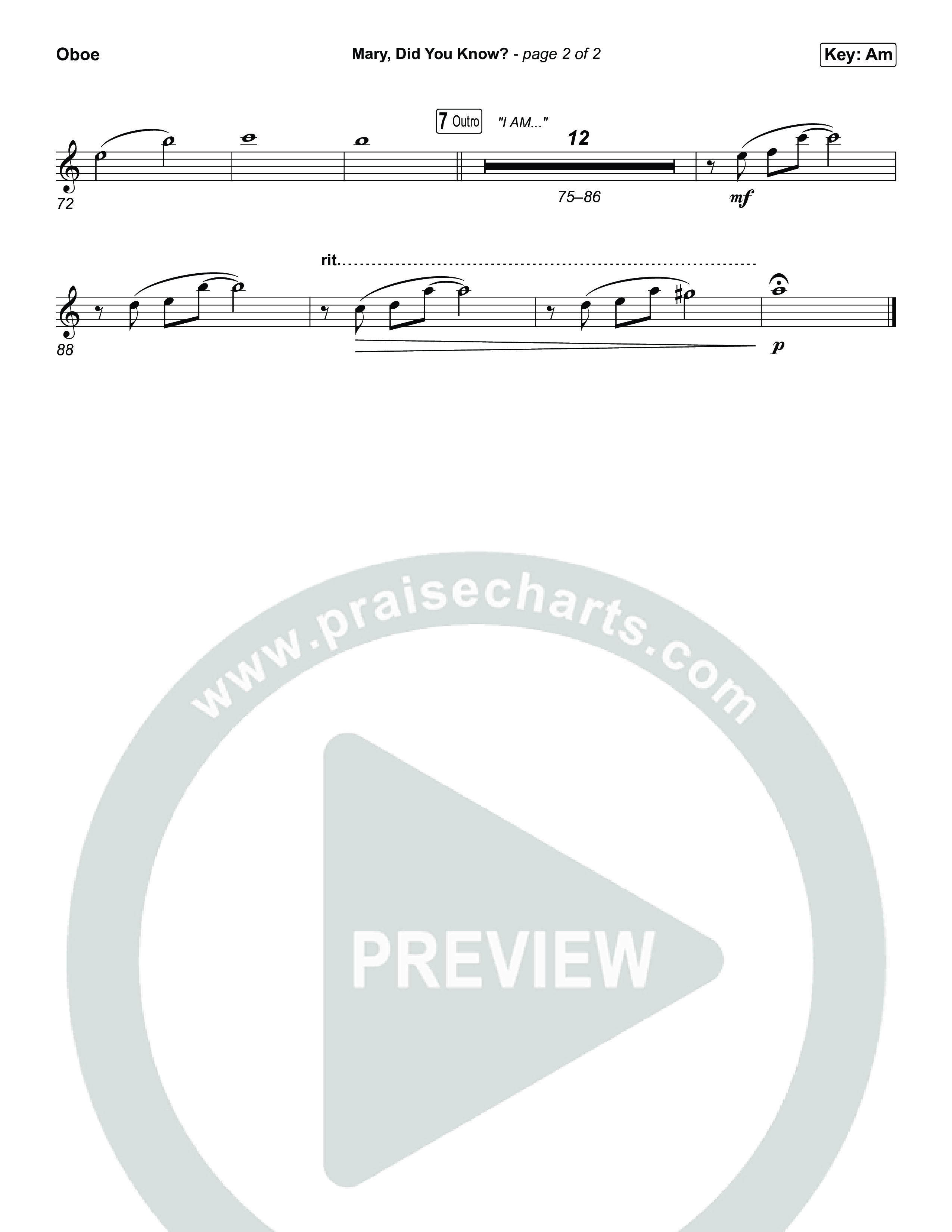 Mary Did You Know Wind Pack (Museum Of The Bible)