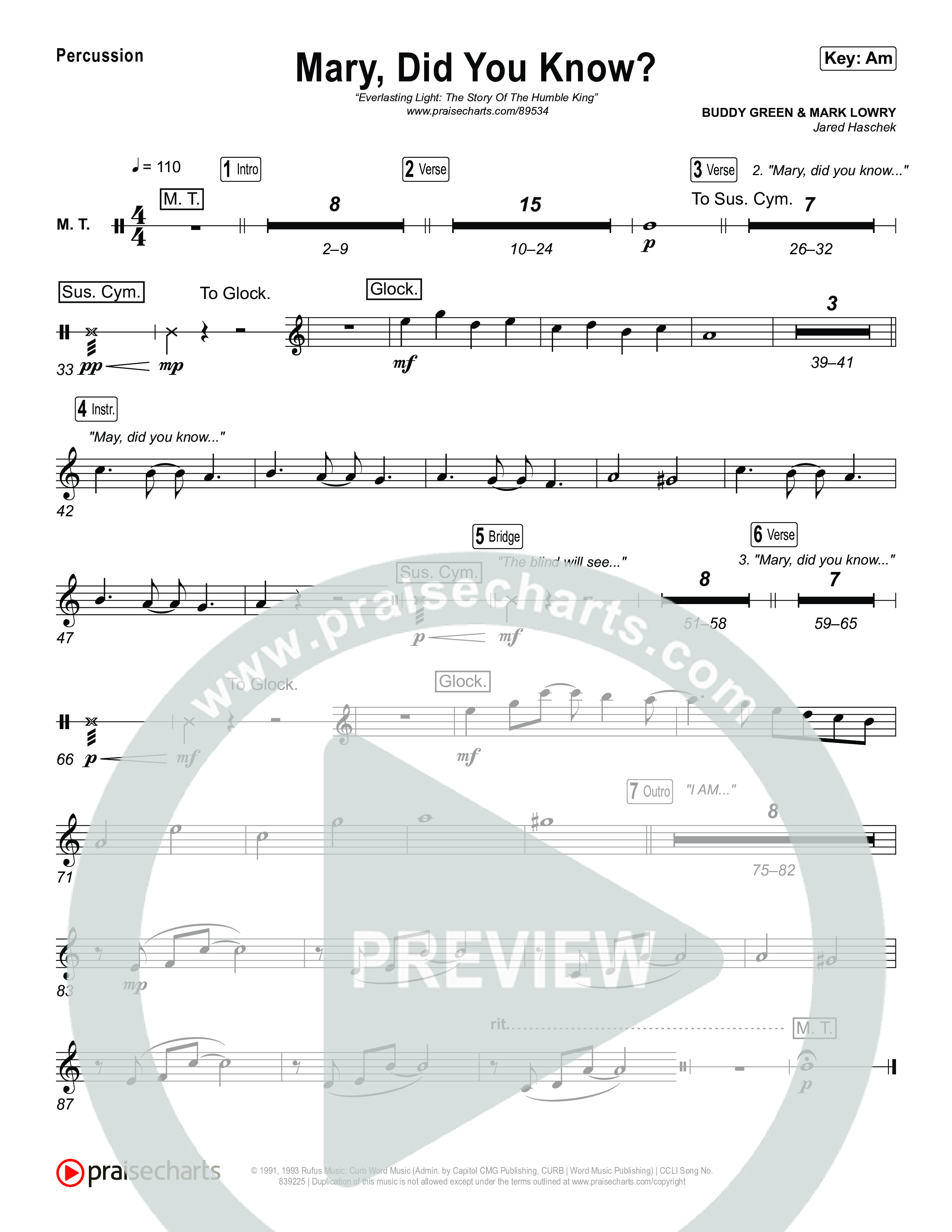 Mary Did You Know Percussion (Museum Of The Bible)