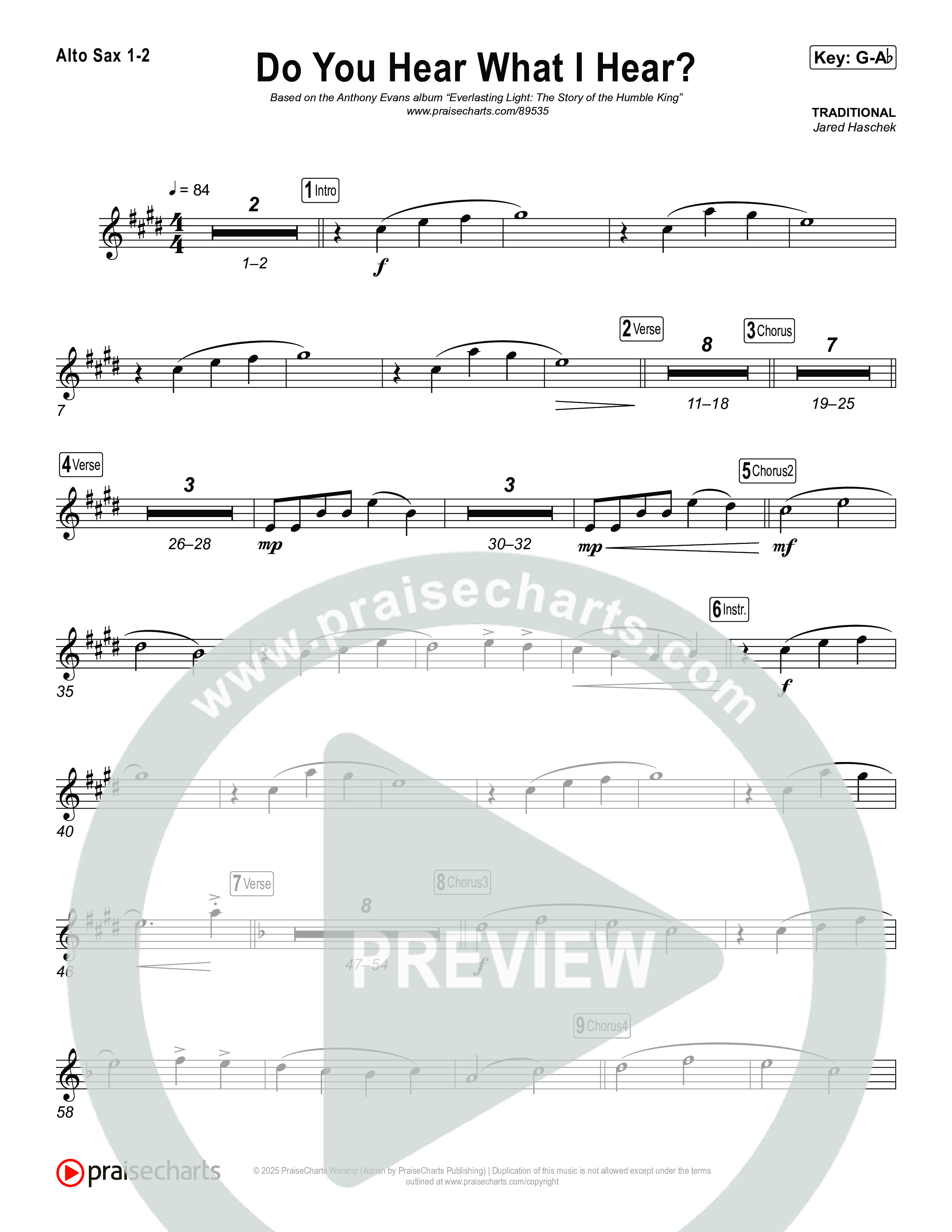 Do You Hear What I Hear Sax Pack (Museum Of The Bible / Arr. Jared Haschek)