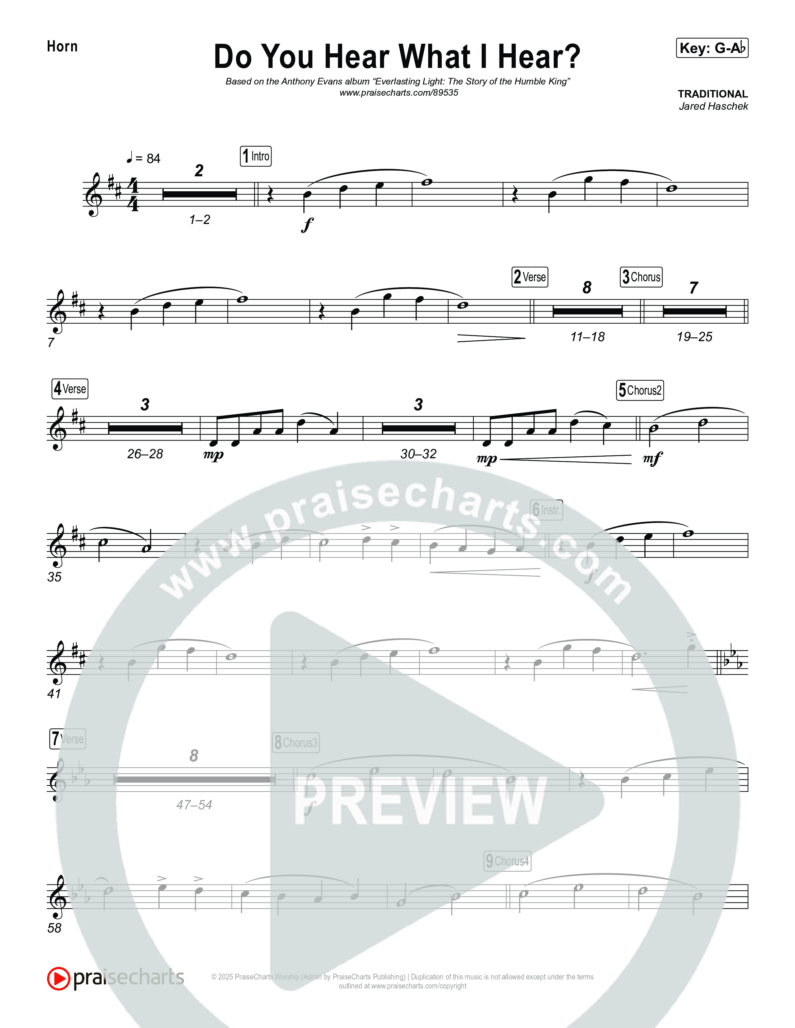 Do You Hear What I Hear Brass Pack (Museum Of The Bible / Arr. Jared Haschek)