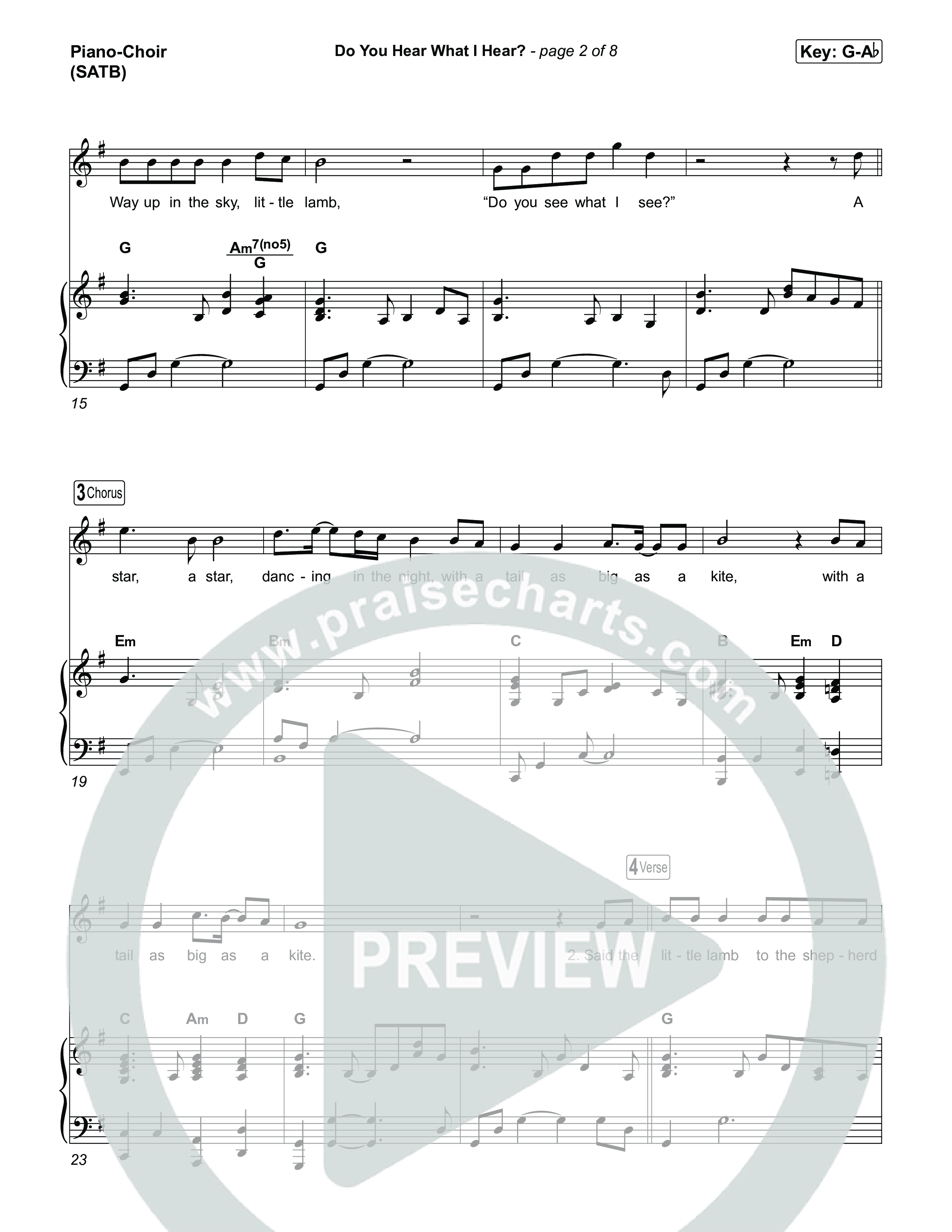 Do You Hear What I Hear Piano/Vocal Pack (Museum Of The Bible / Arr. Jared Haschek)