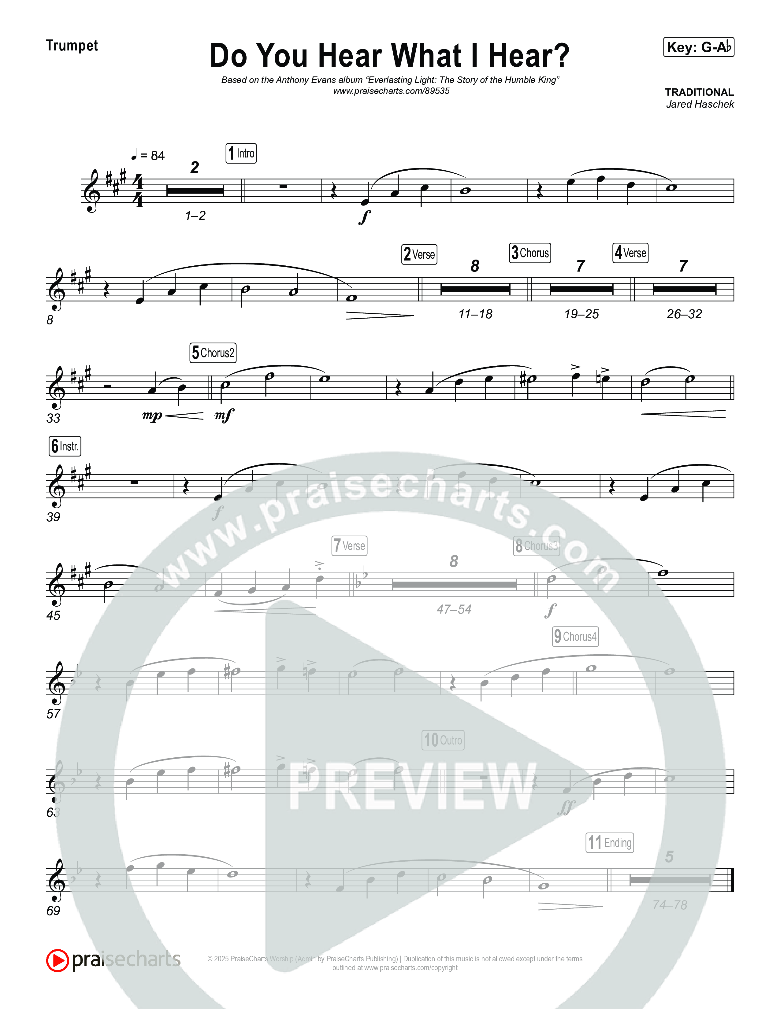 Do You Hear What I Hear Brass Pack (Museum Of The Bible / Arr. Jared Haschek)