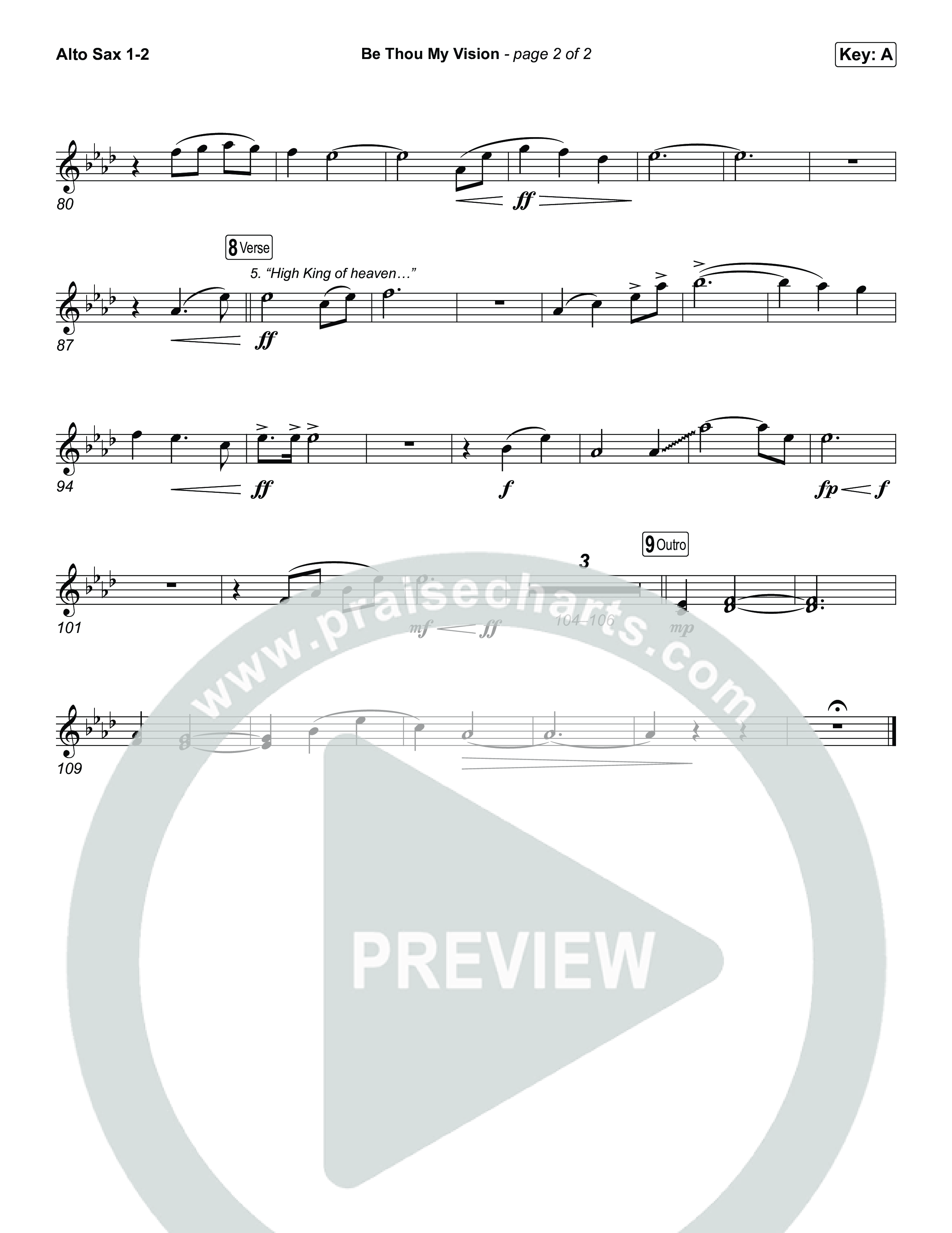Be Thou My Vision Sax Pack (The Worship Initiative)